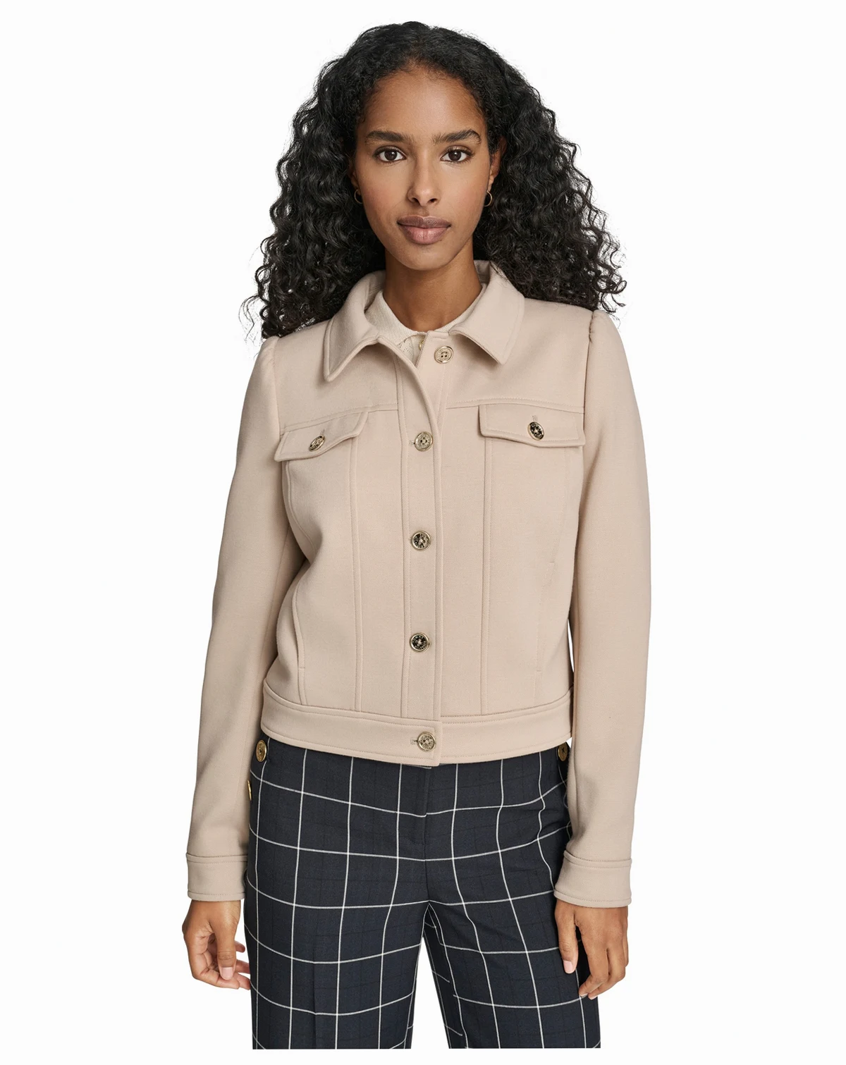 Women's Point Collar Trucker Jacket