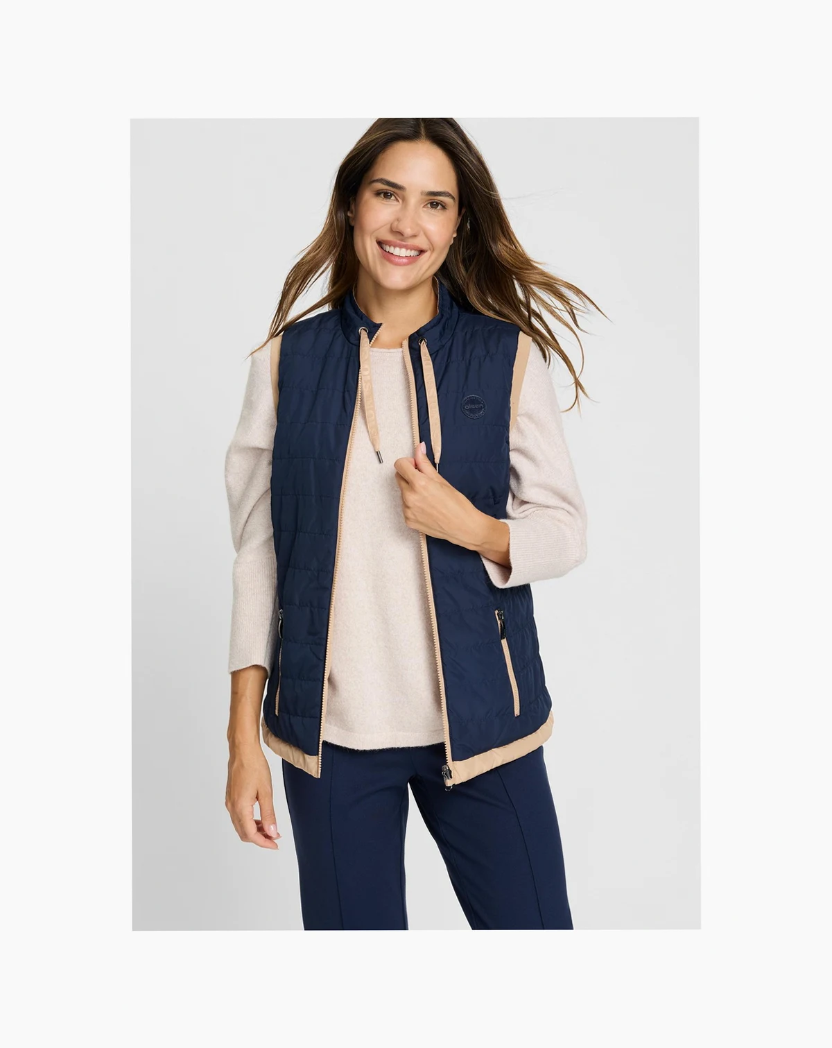 2-in-1 Reversible Quilted Vest