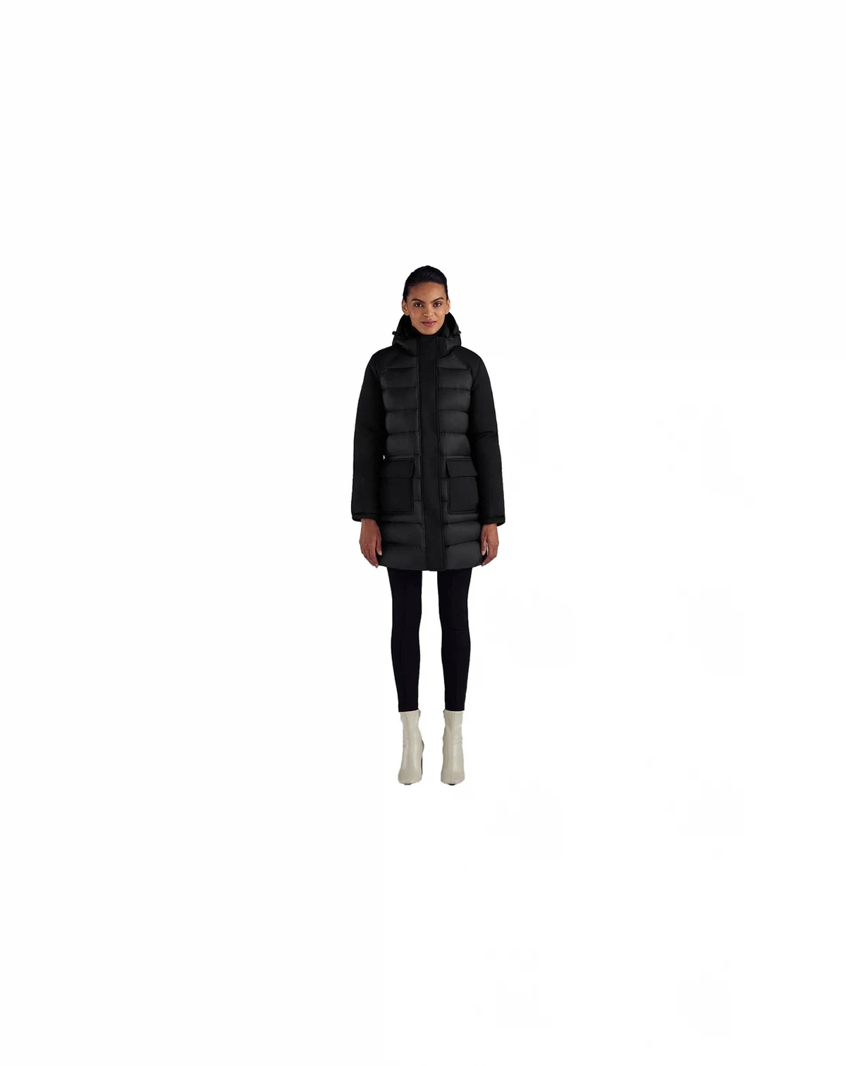 Women's Askya Two-Tone Puffer Down Parka