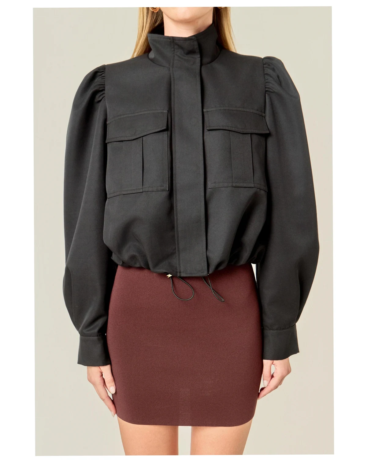 Women's Technical Drawstring Bomber