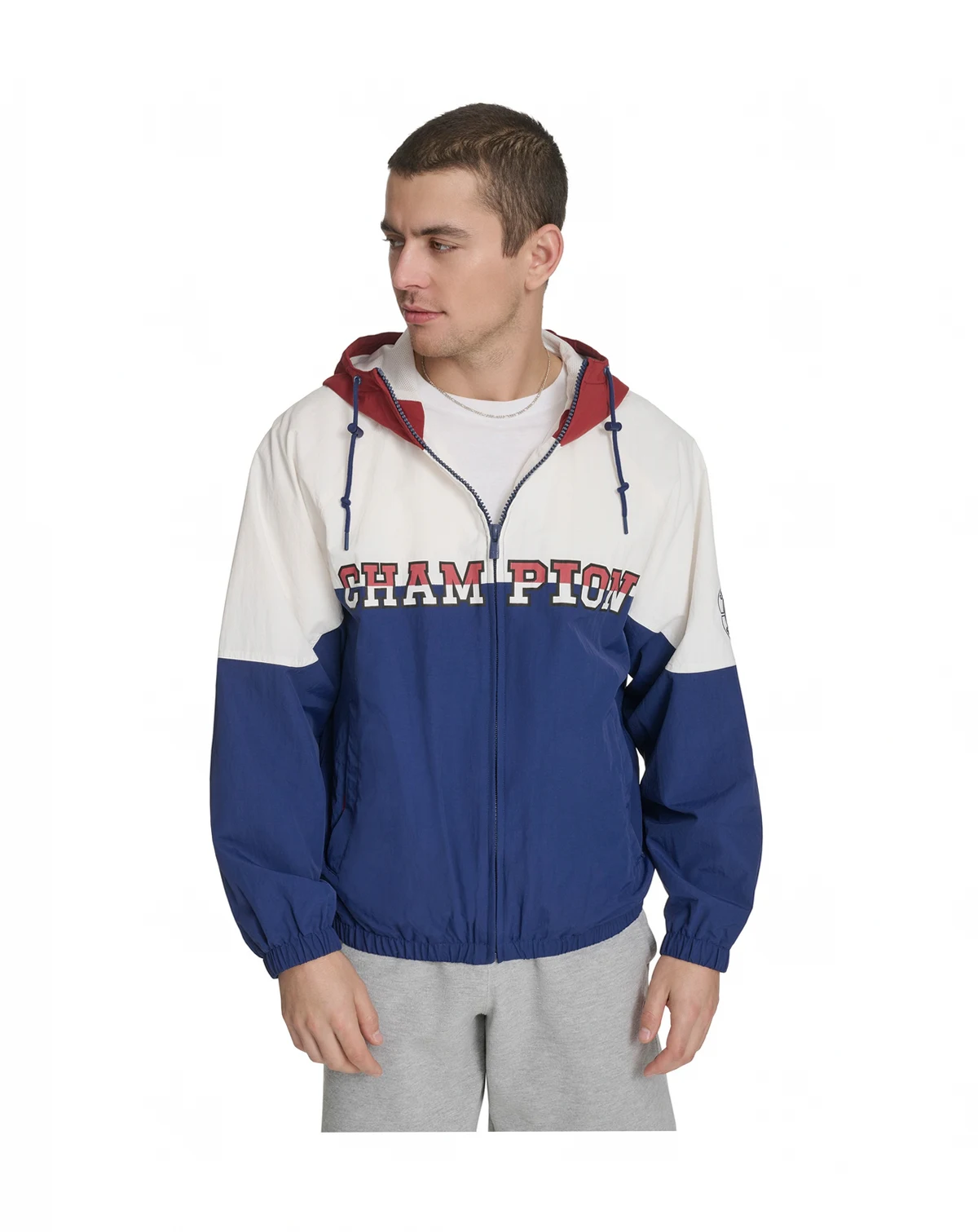 Men's Packable Windbreaker Jacket