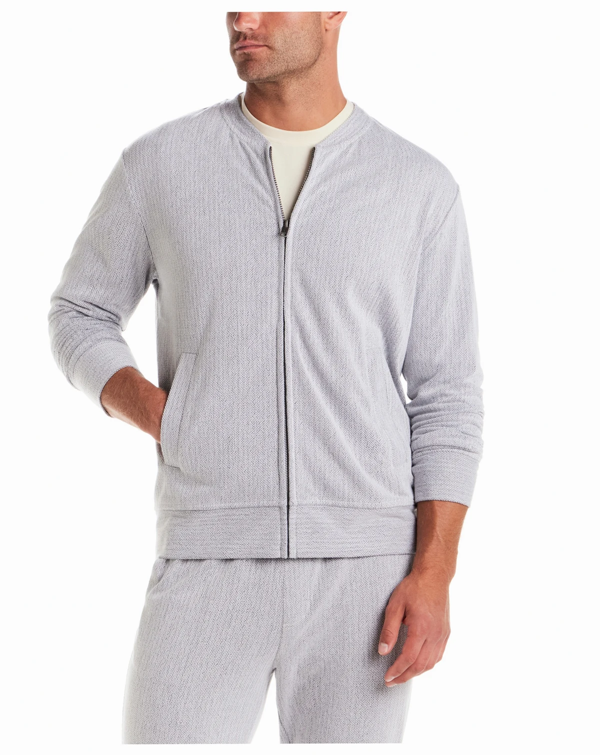 Men's Full-Zip Bomber Jacket