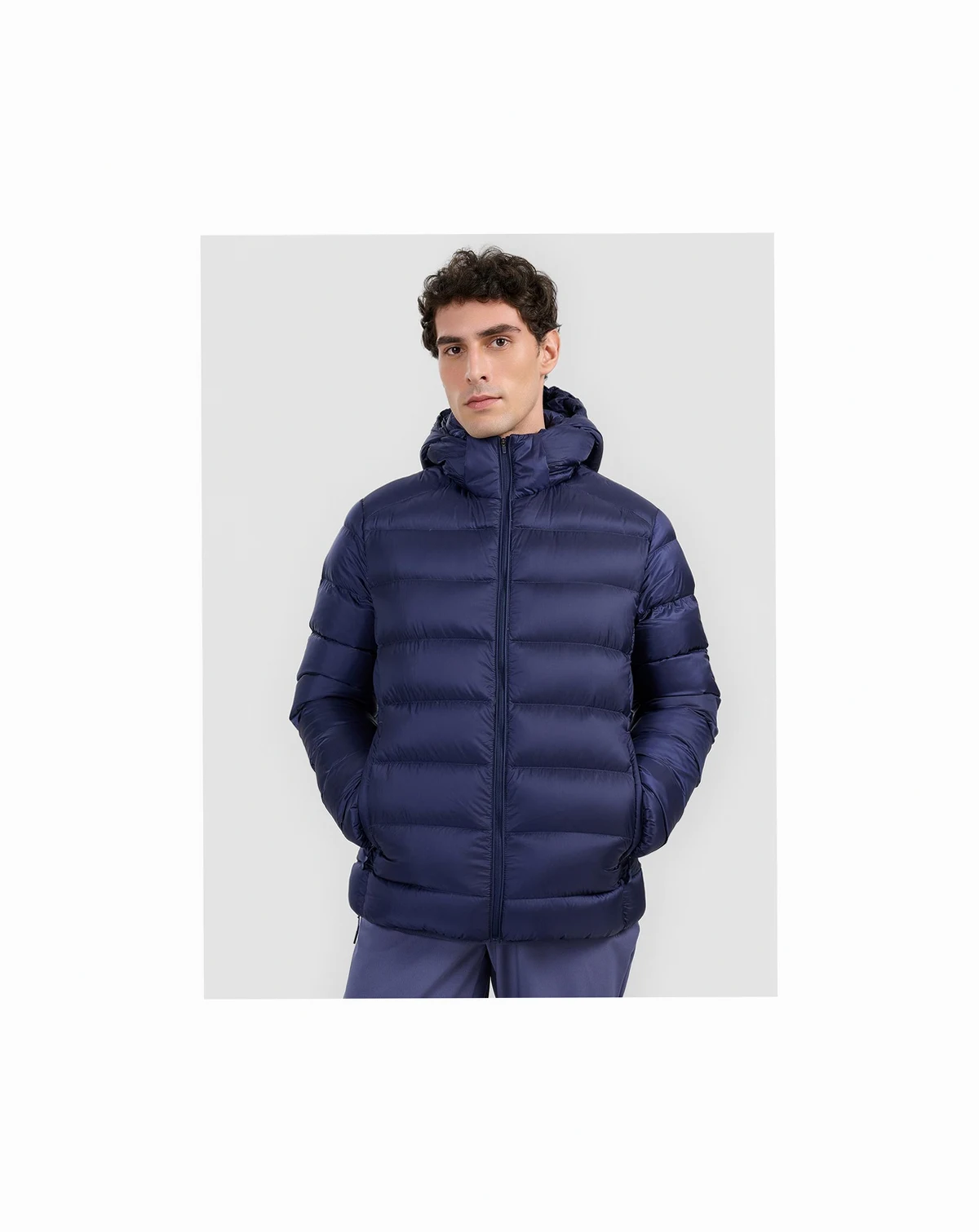 Men's Trekking Down Jacket With Natural Filling
