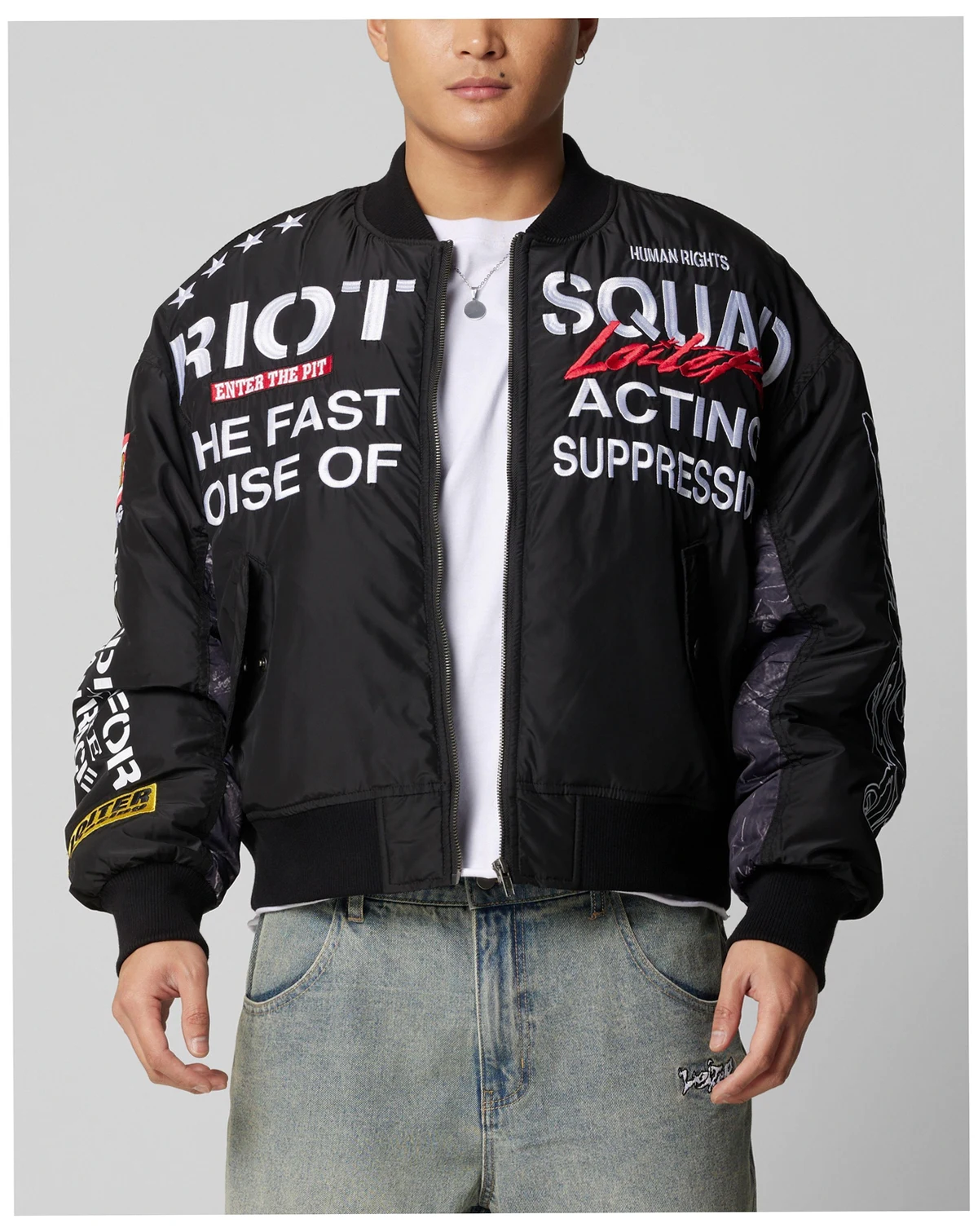 Men's Riot Squad Bomber Jacket