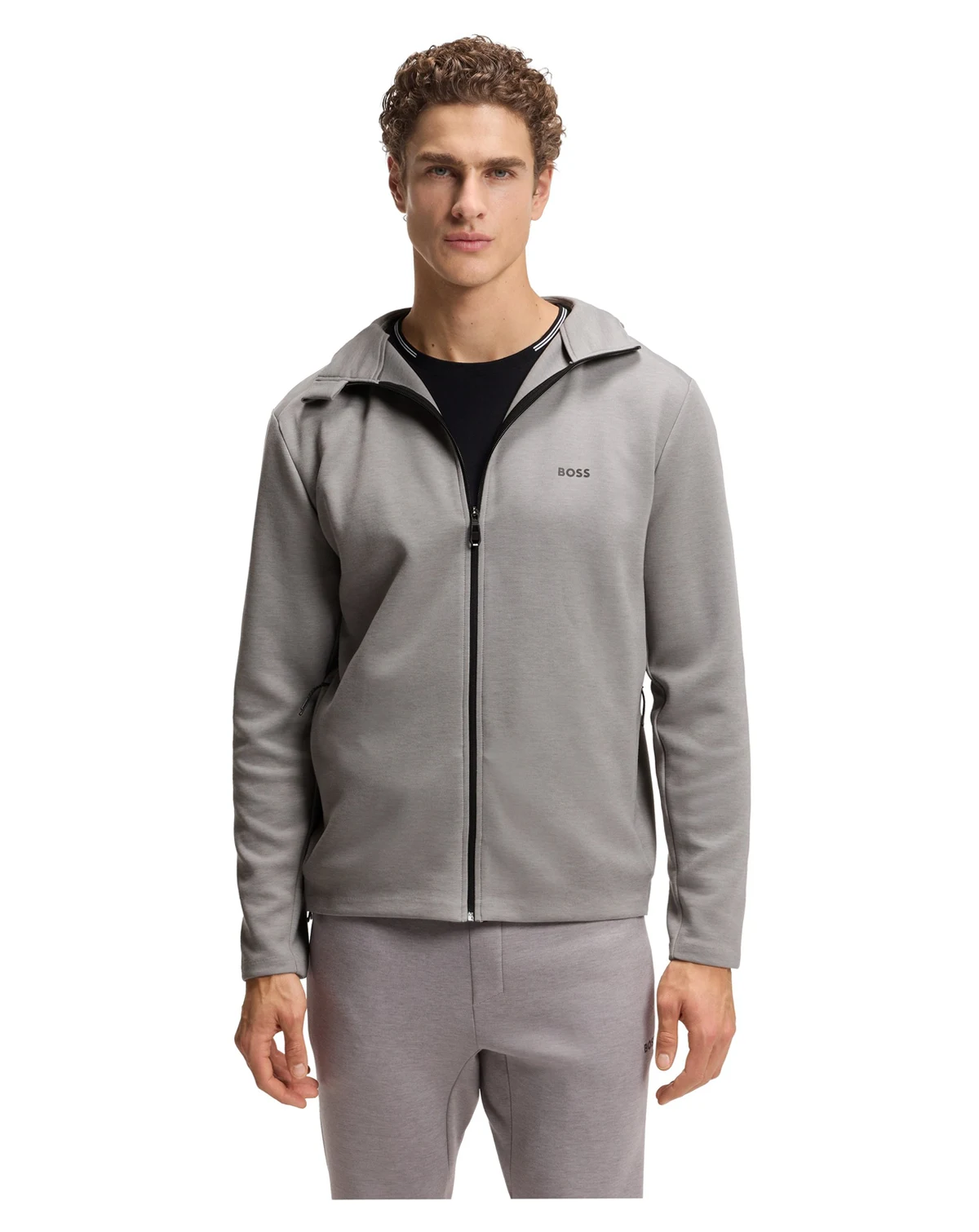 Men's Active Odor-Control Hooded Jacket