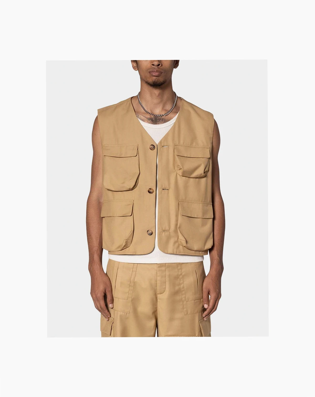 Men's Bonded Gabardine Vest