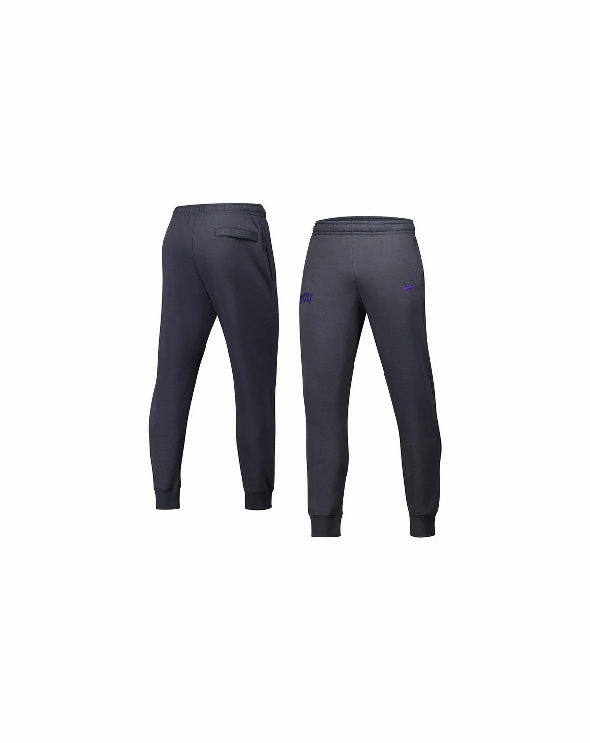 Men's Anthracite TCU Horned Frogs Club Fleece Pants