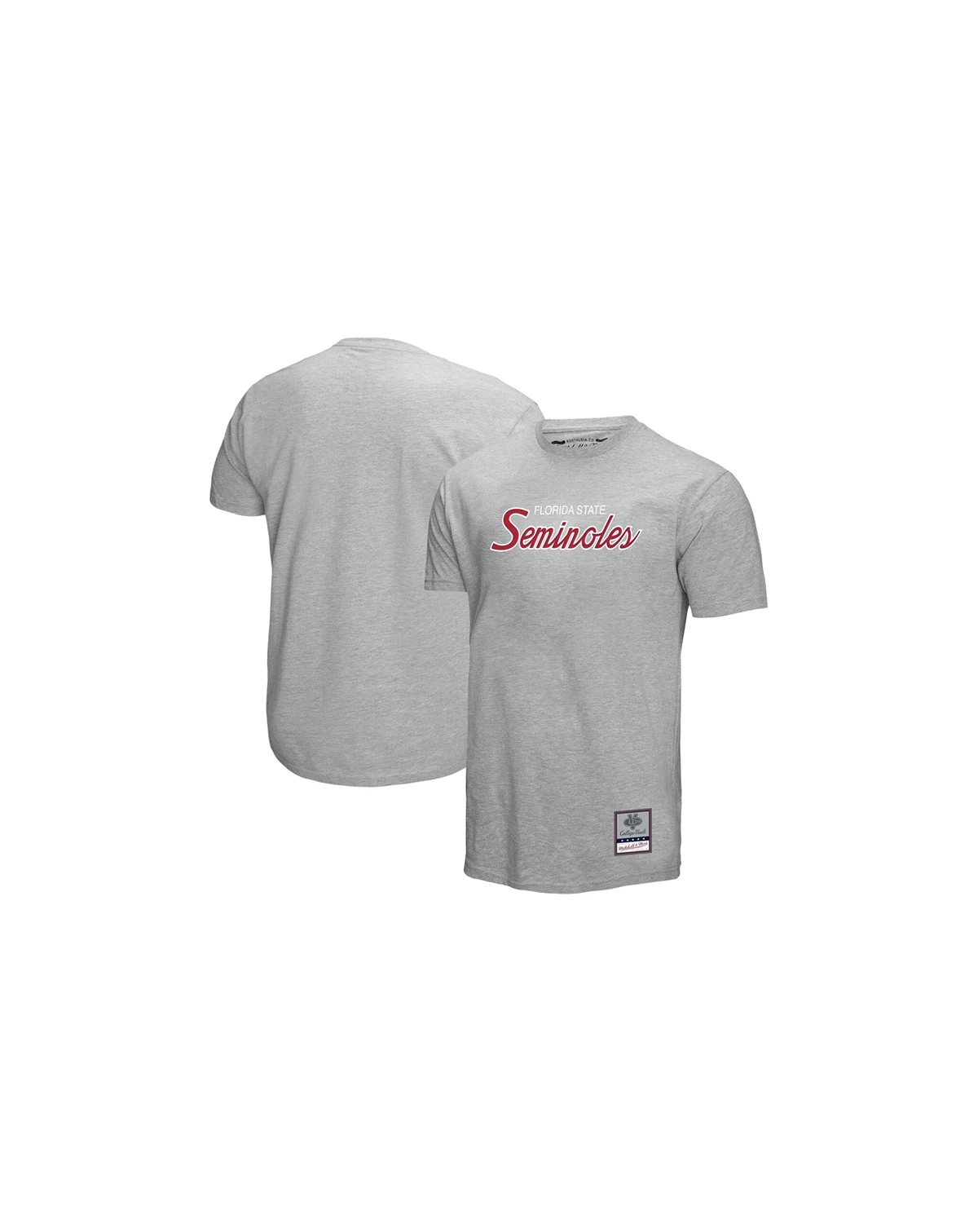 Men's Gray Florida State Seminoles Elite Script T-Shirt