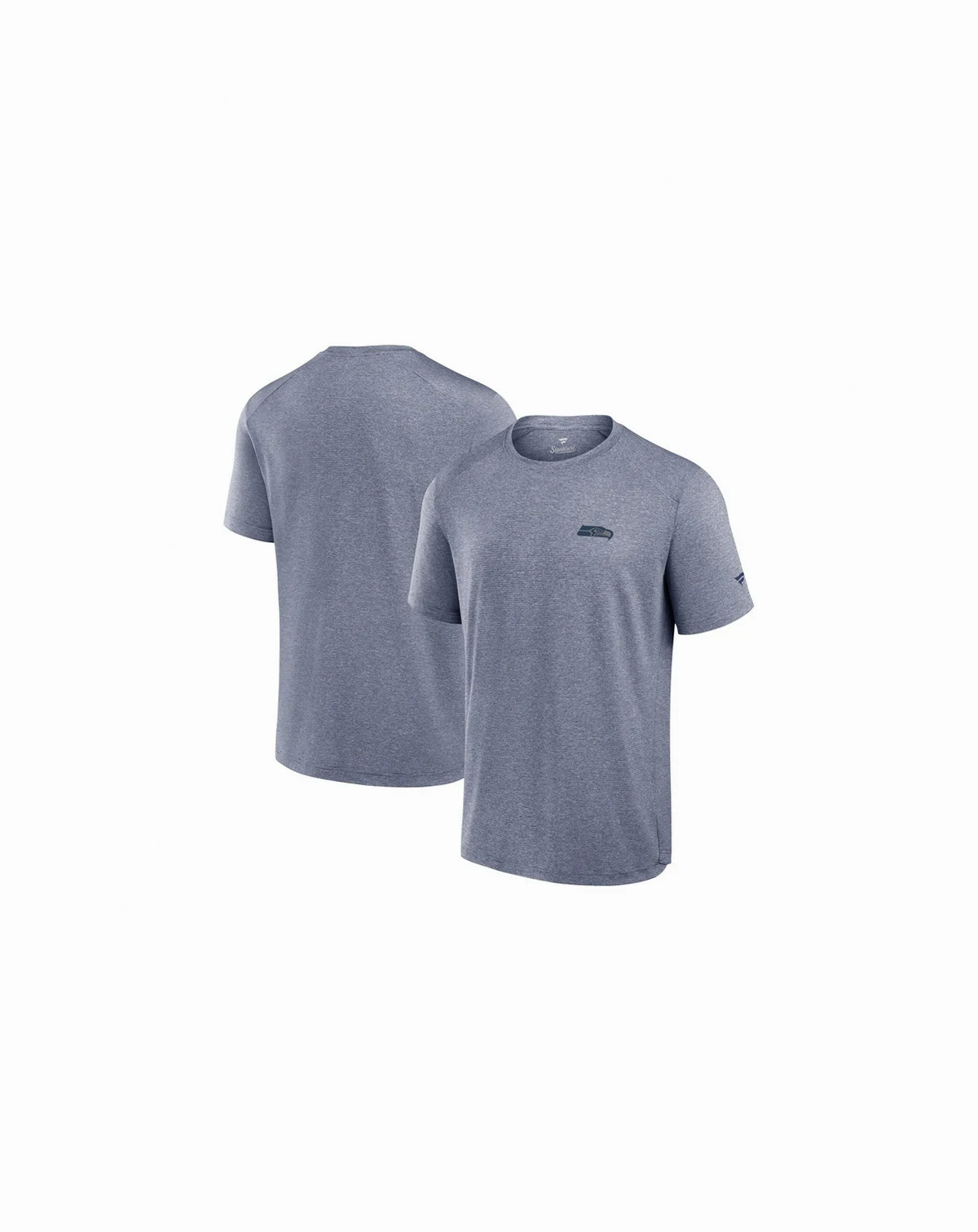 Men's Navy Seattle Seahawks Front Office Tech T-Shirt