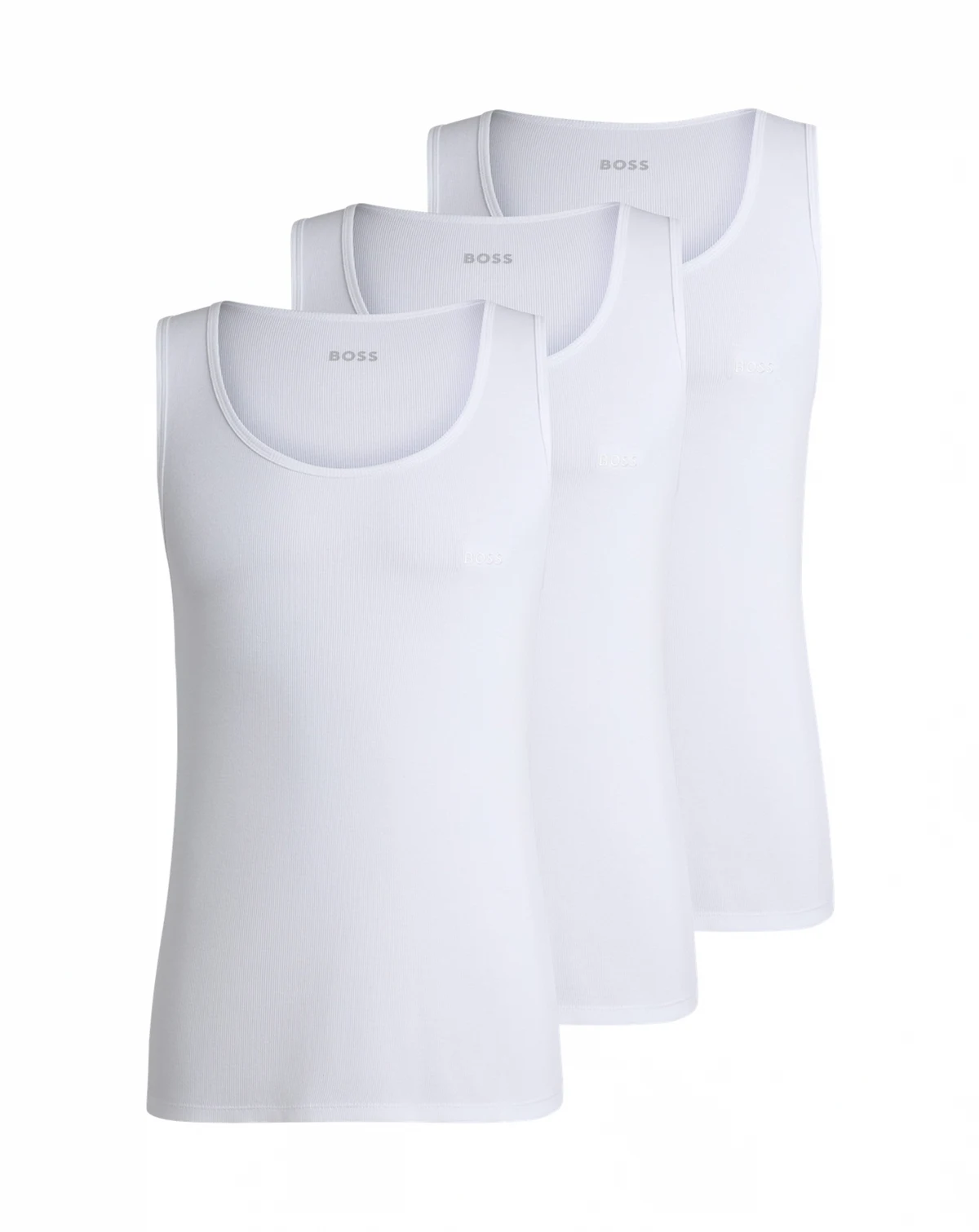 Men's 3-Pack Classic Ribbed Tank Tops