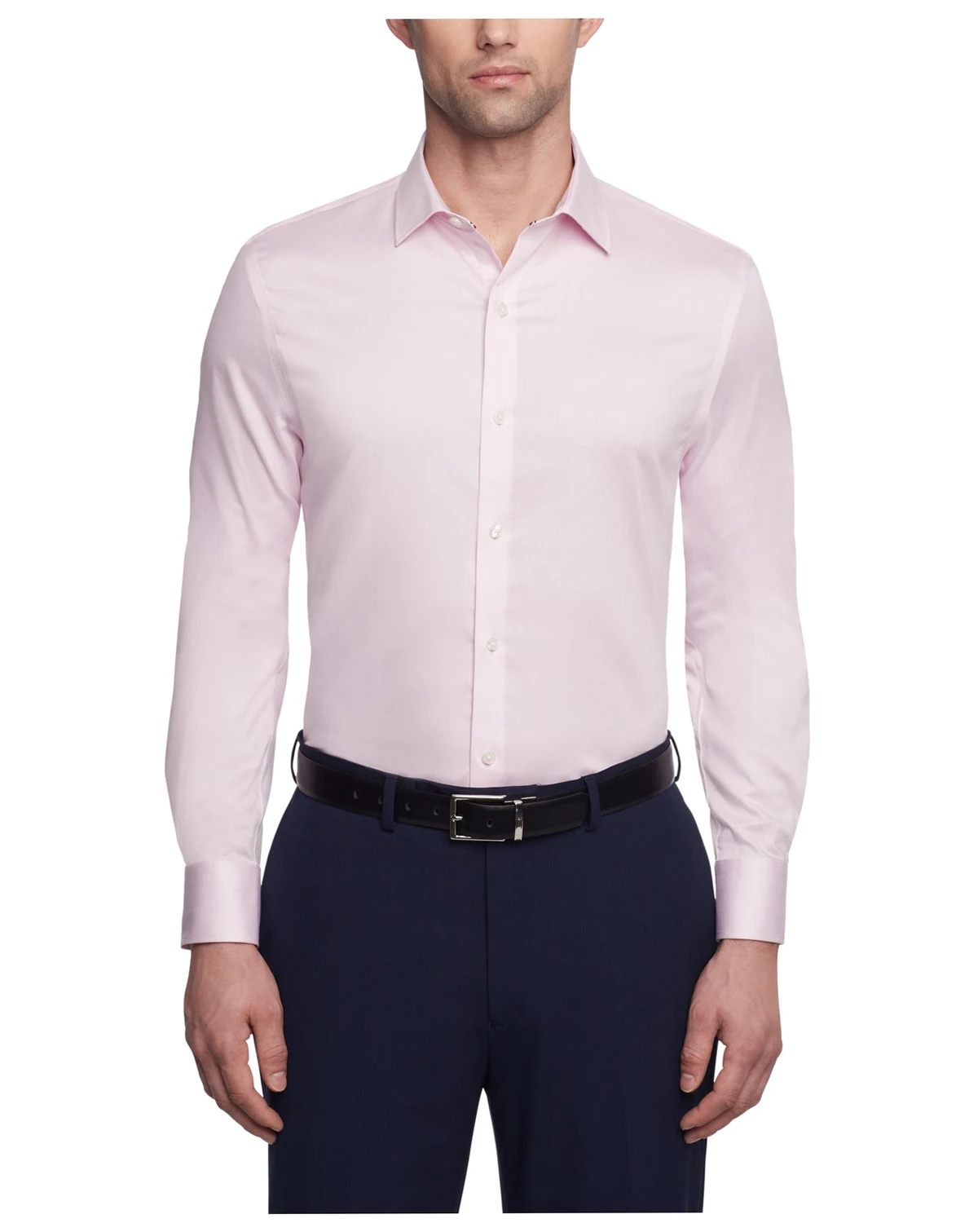Men's Flex Wrinkle Free Stretch Twill Dress Shirt, Regular & Slim Fit