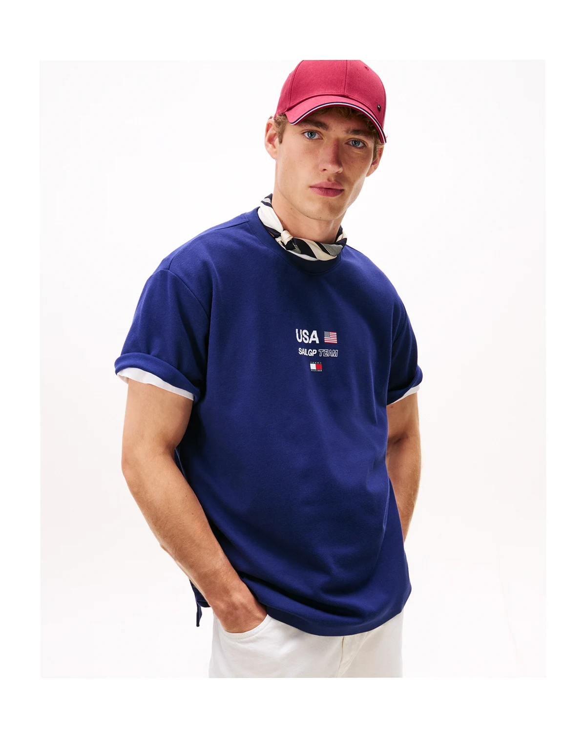 Men's Tommy x U.S. SailGP Team Performance Short Sleeve T-Shirt