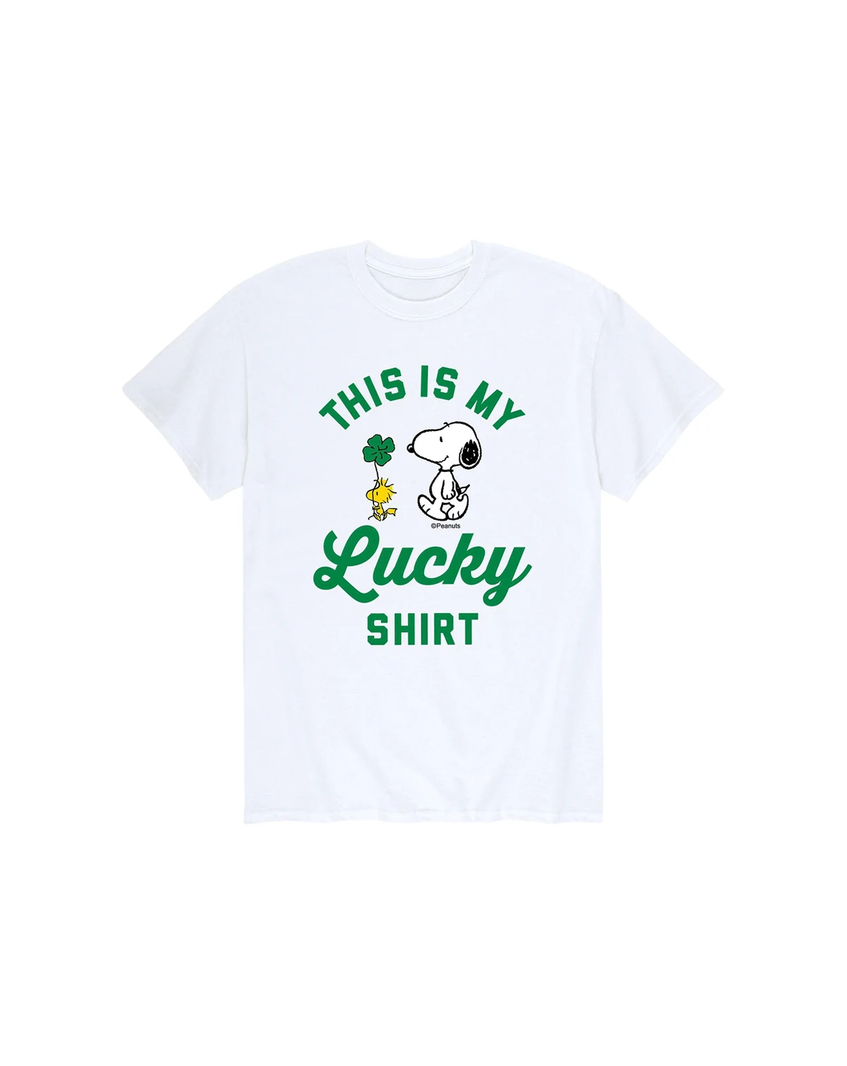 Men's Peanuts Snoopy Lucky Shirt T-Shirt