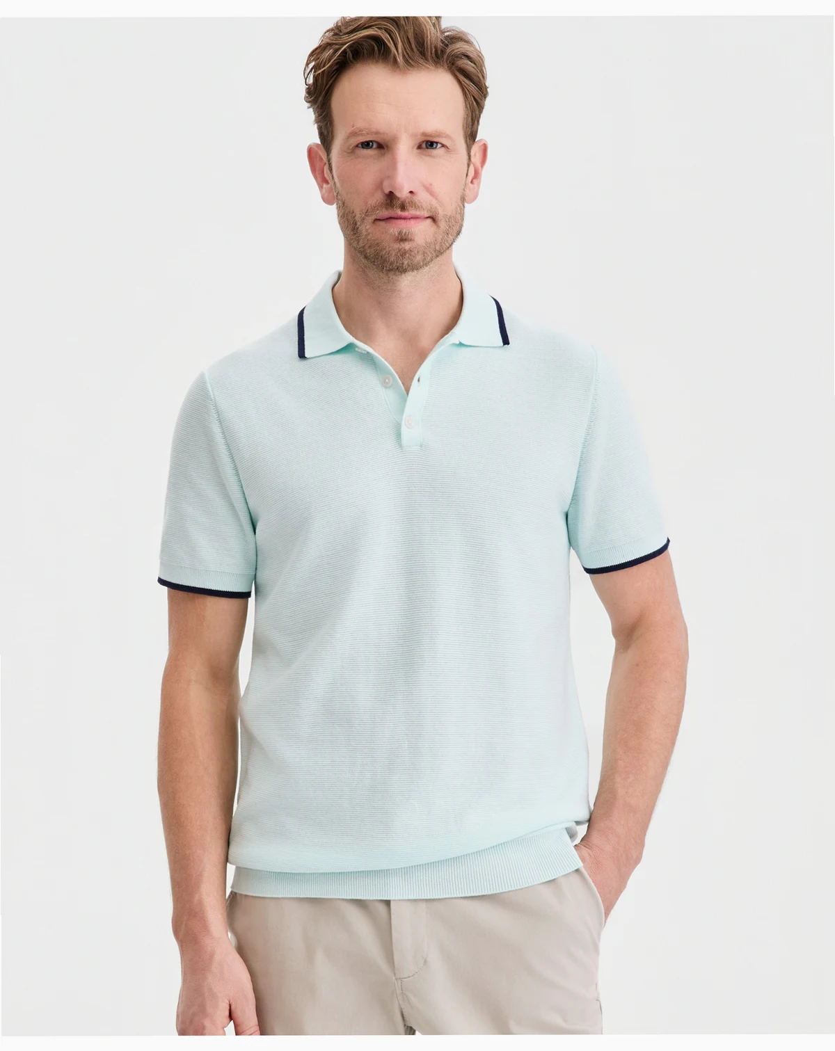 Men's Tipped Polo Shirt, Macy's Exclusive