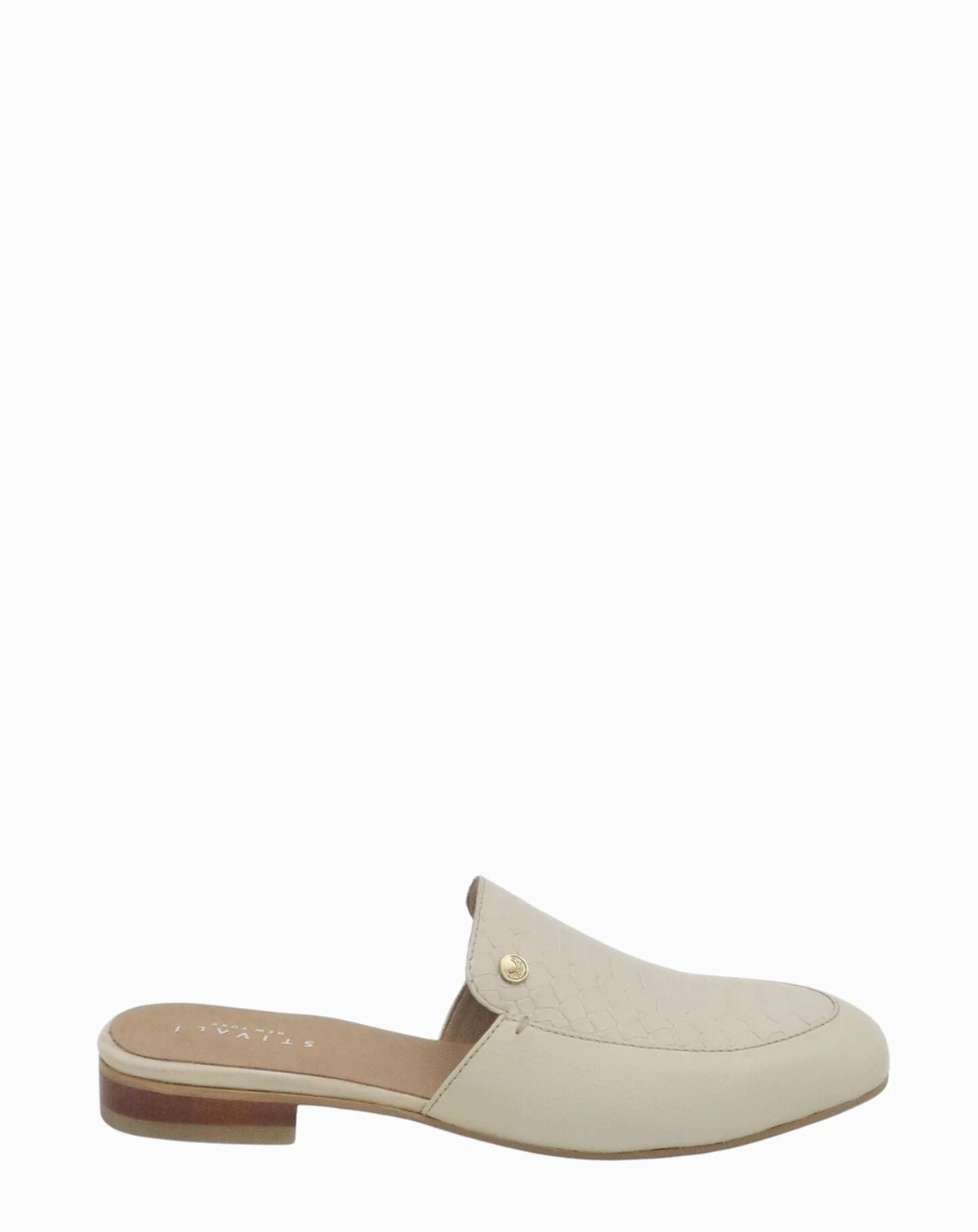 Bond Leather Slip-On Mules
