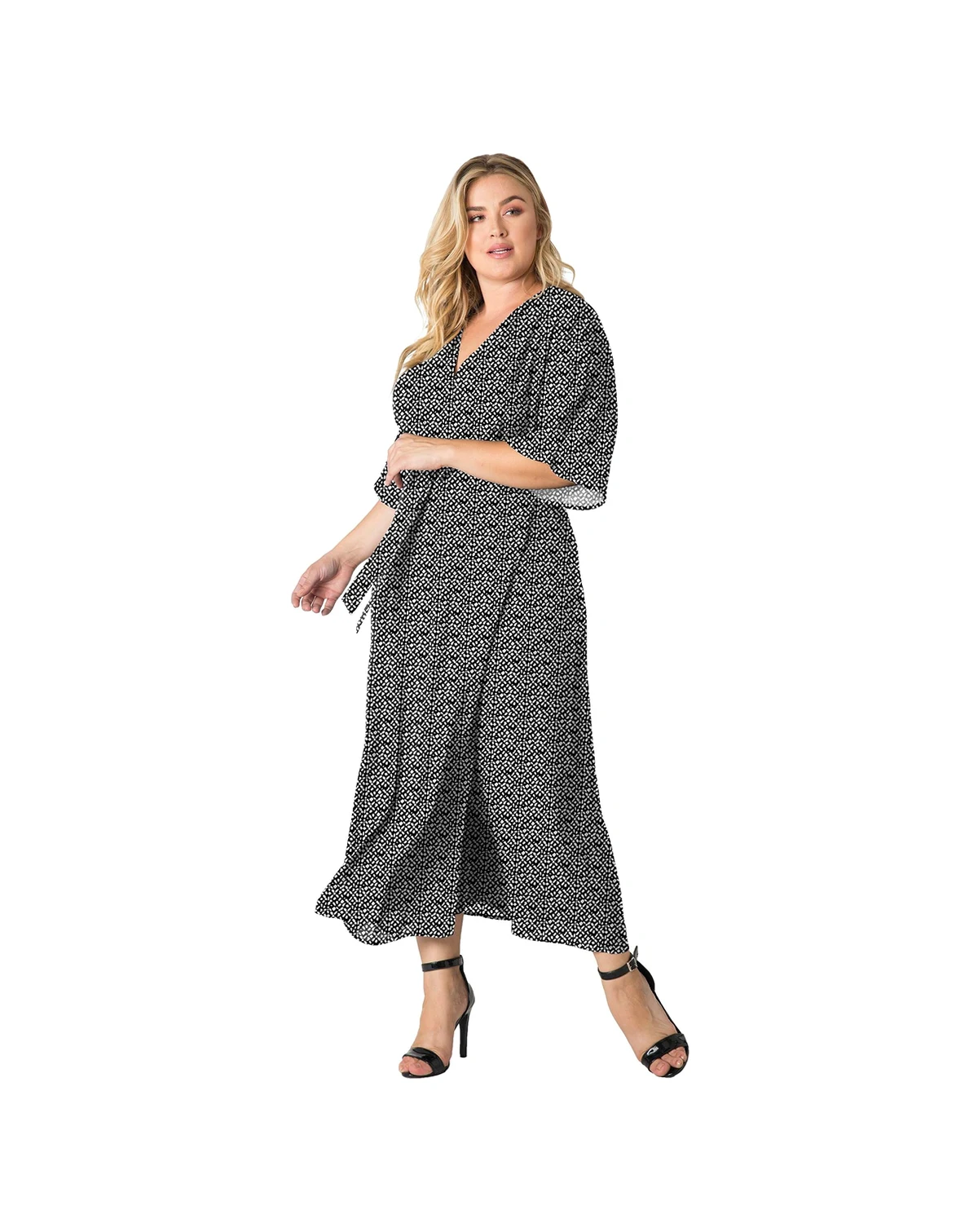 Standards & Practices Plus Size Cowl Neck Spaghetti Strap Matte Satin Slip Dress