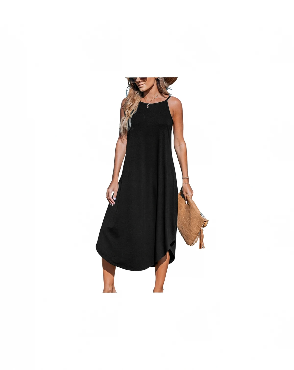 Women's Cami Midi Cover Up Dress