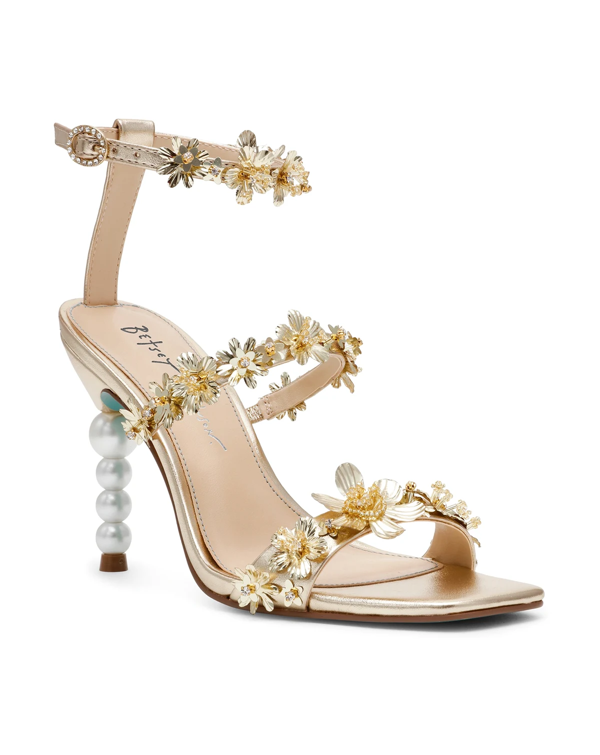 Women's Lorra Flower Sequin Dress Sandals