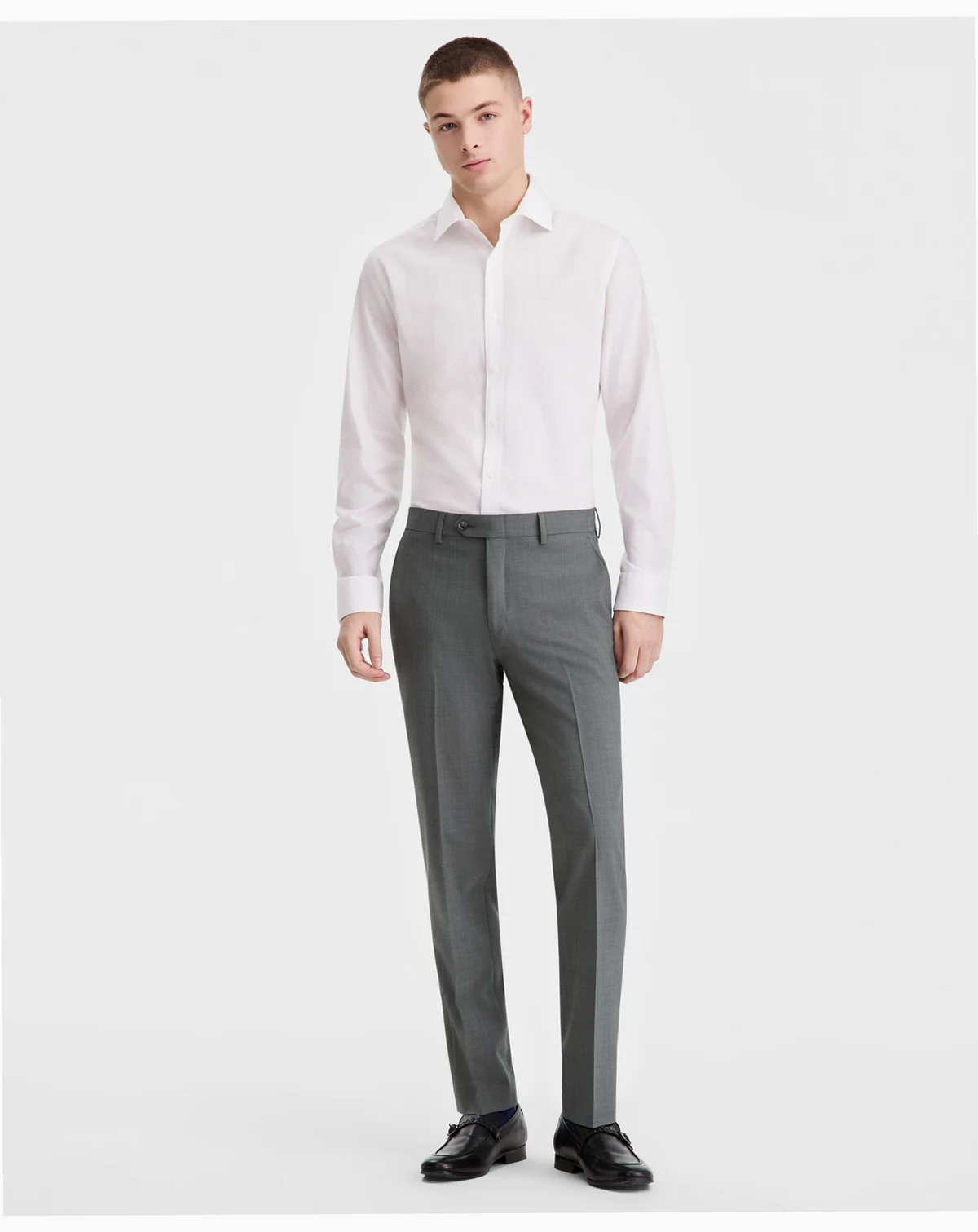 Men's Slim-Fit Wool Blend Suit Separates Pants, Macy's Exclusive