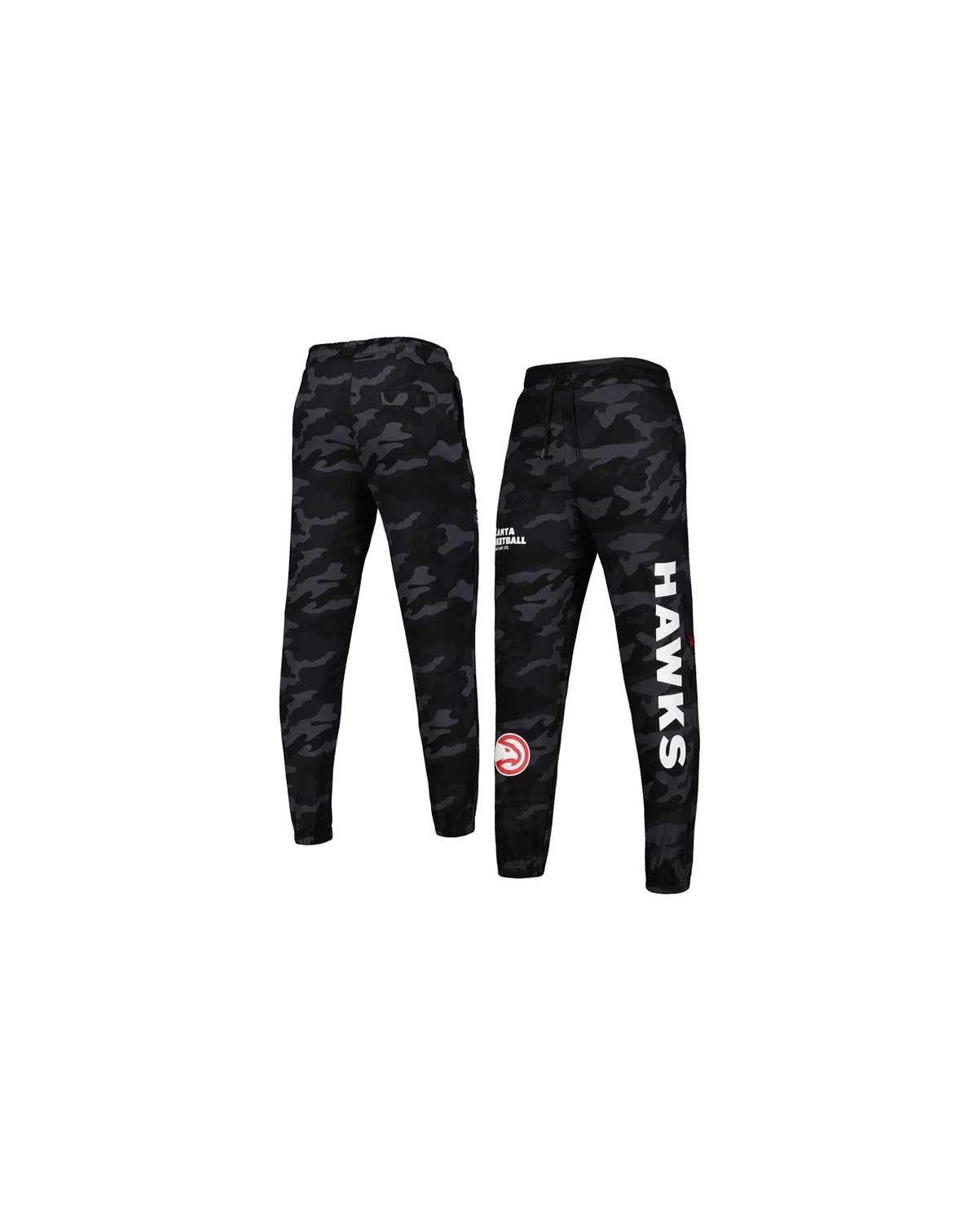 Men's Black, Camo Atlanta Hawks Tonal Joggers