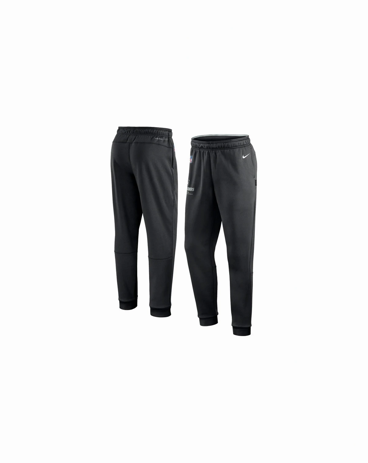 Men's Black Las Vegas Raiders Sideline Logo Performance Pants