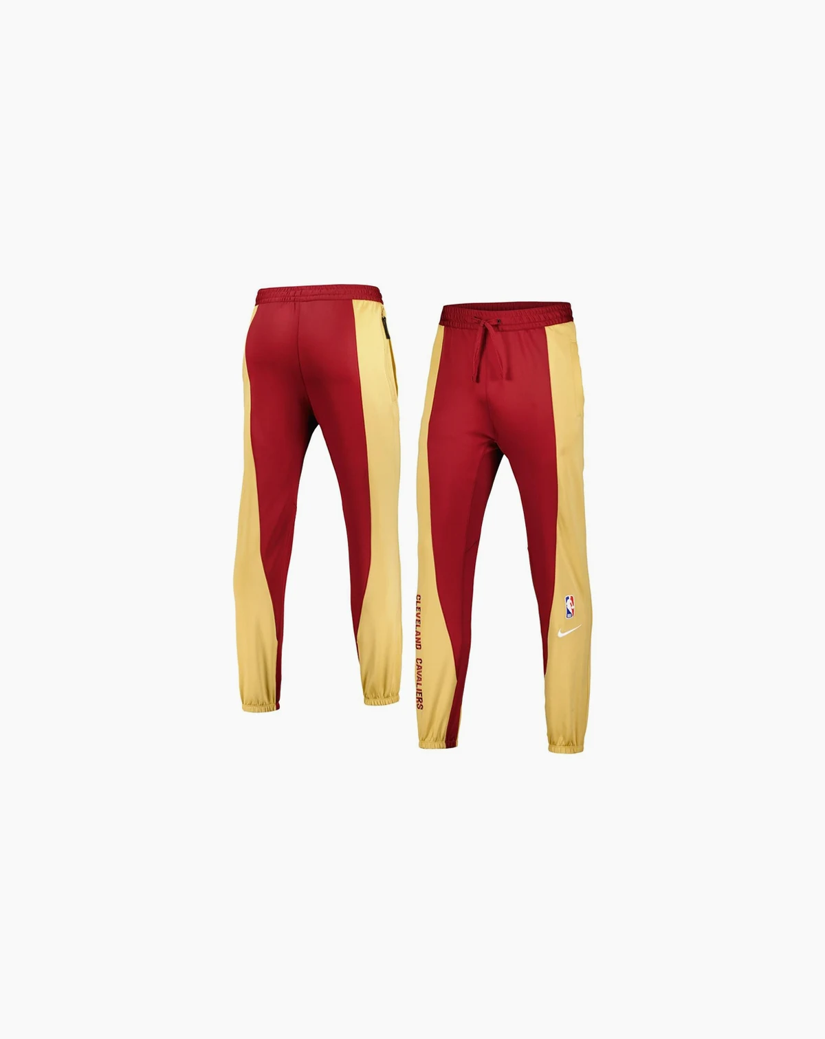 Men's Wine, Gold Cleveland Cavaliers 2023/24 Authentic Showtime Pants