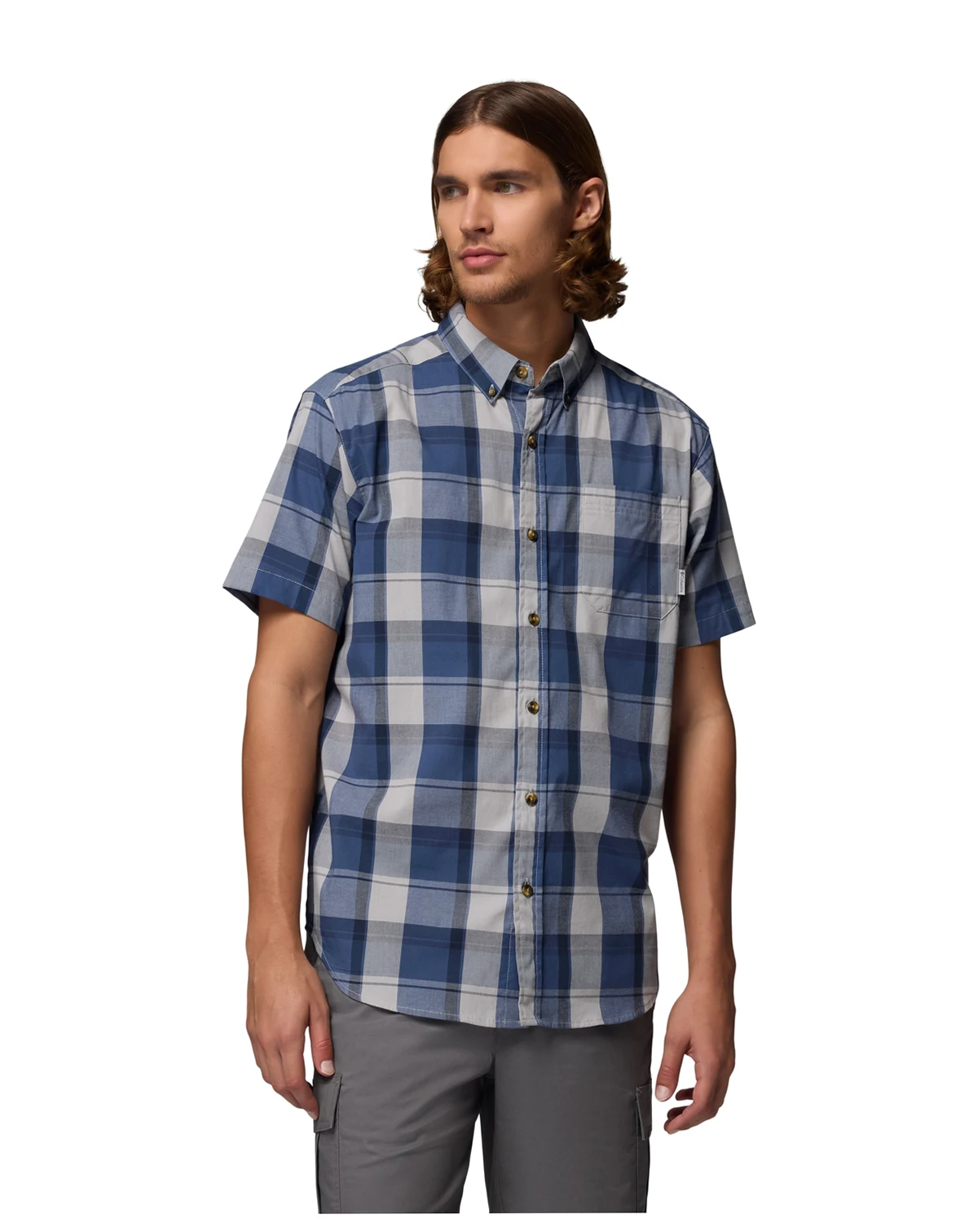 Men's Rapid Rivers Short-Sleeve Plaid Shirt