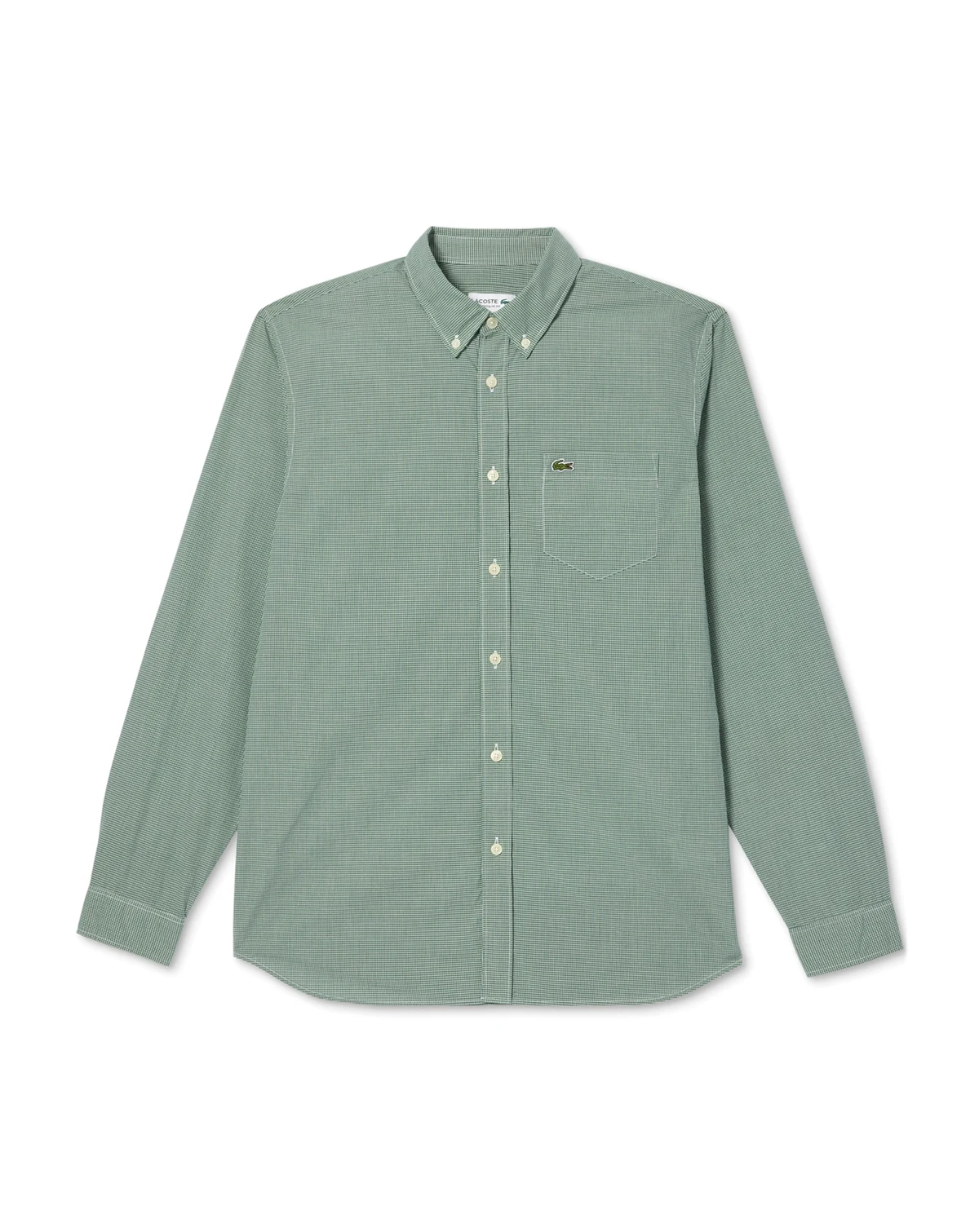 Men's Regular-Fit Gingham Check Button-Down Shirt