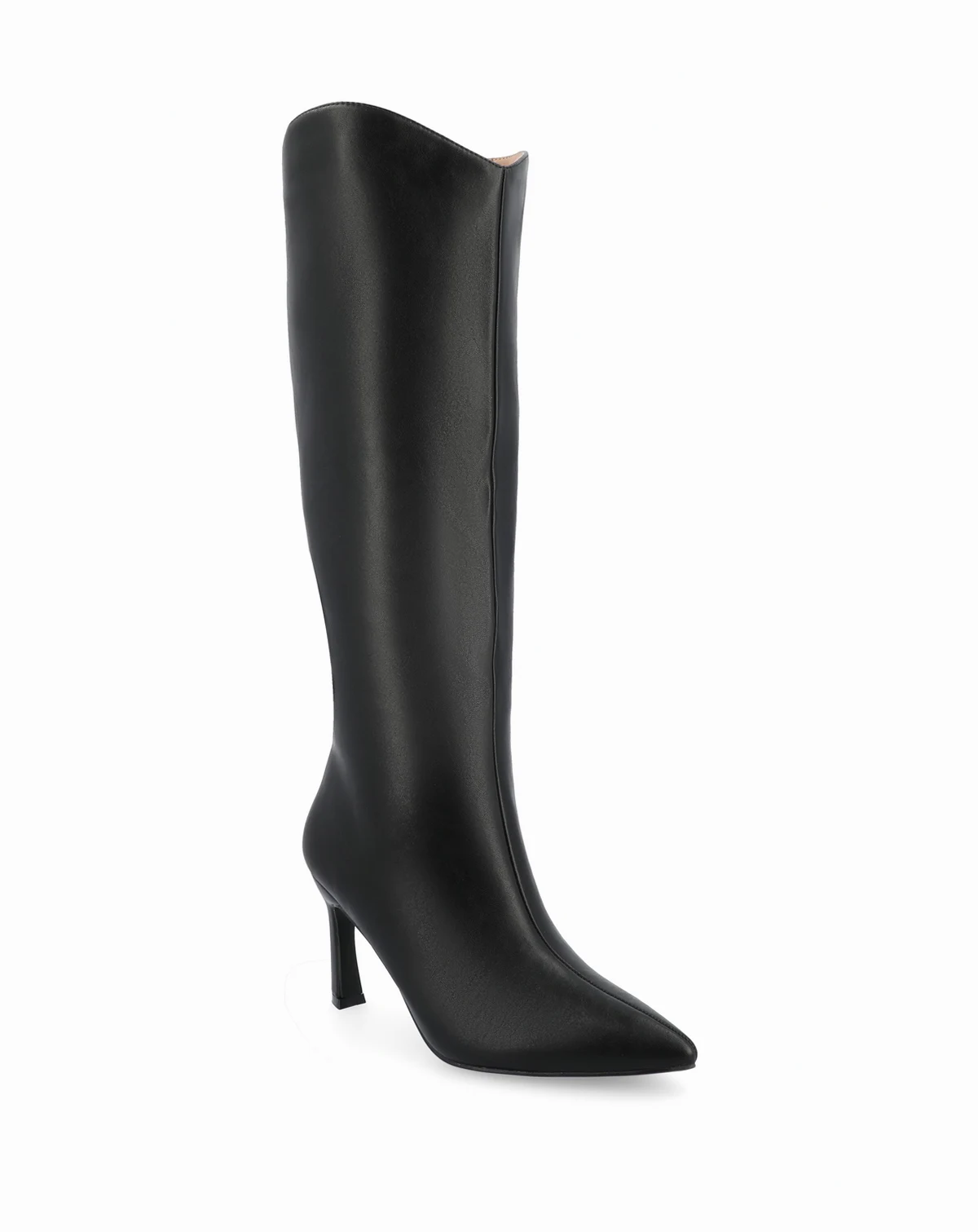 Women's Rehela Pointed Toe Stiletto Regular and Wide Calf Knee High Dress Boots