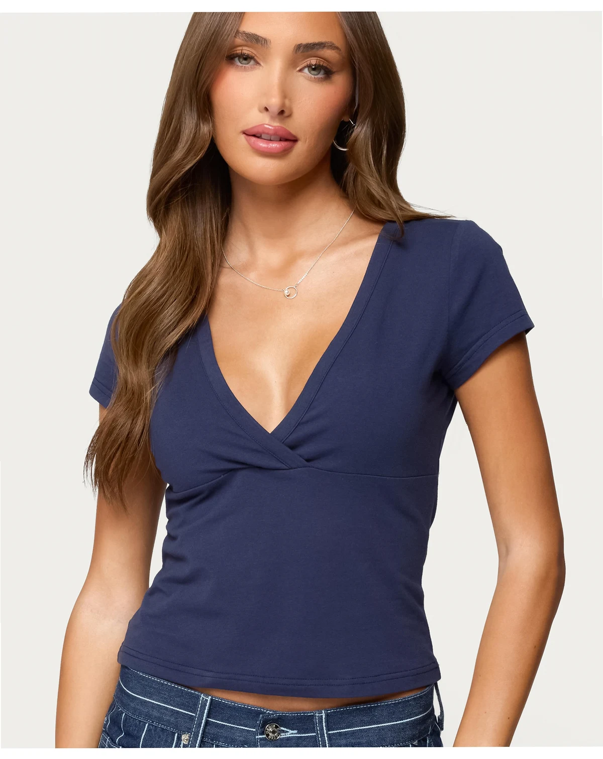 Women's Merinda V Neck T Shirt