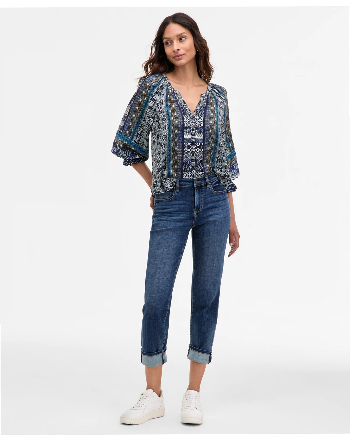Women's Marley Girlfriend Cuffed Jeans