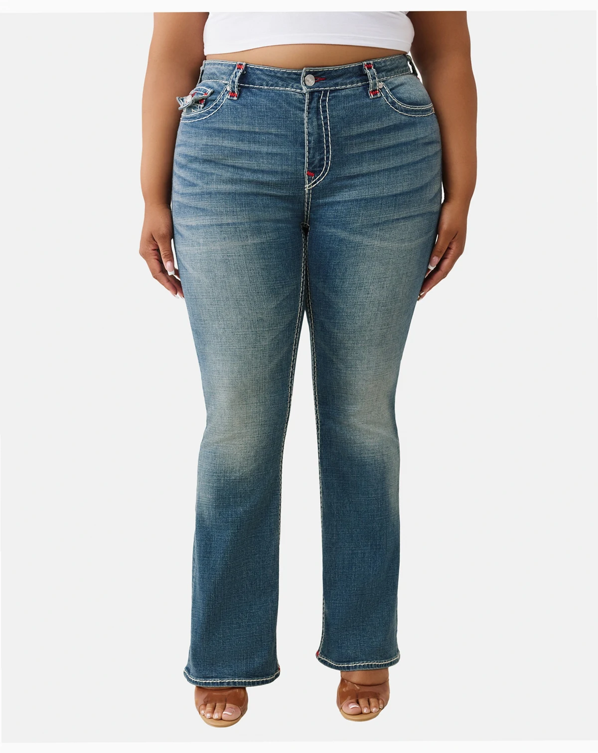 Plus Size Becca Bootcut Super T Jeans
