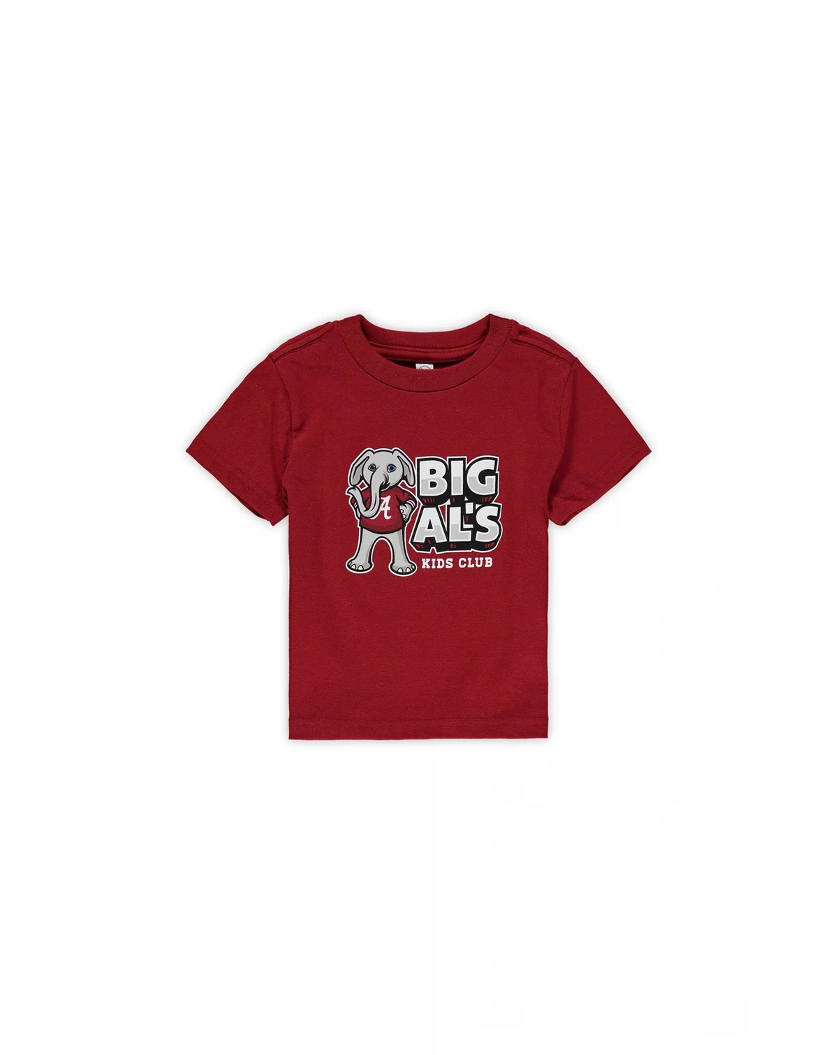 Boys and Girls Toddler Crimson Alabama Crimson Tide Big Al's Kids Club Big Logo T-shirt