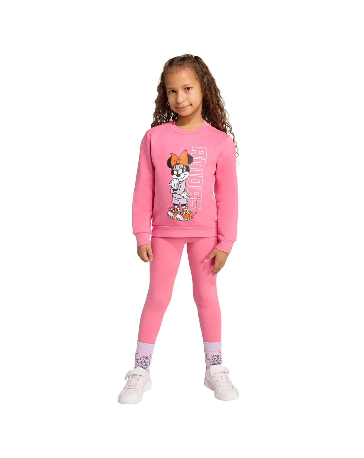 Big Girls 2-Piece Disney Minnie Mouse T-Shirt and Joggers Set