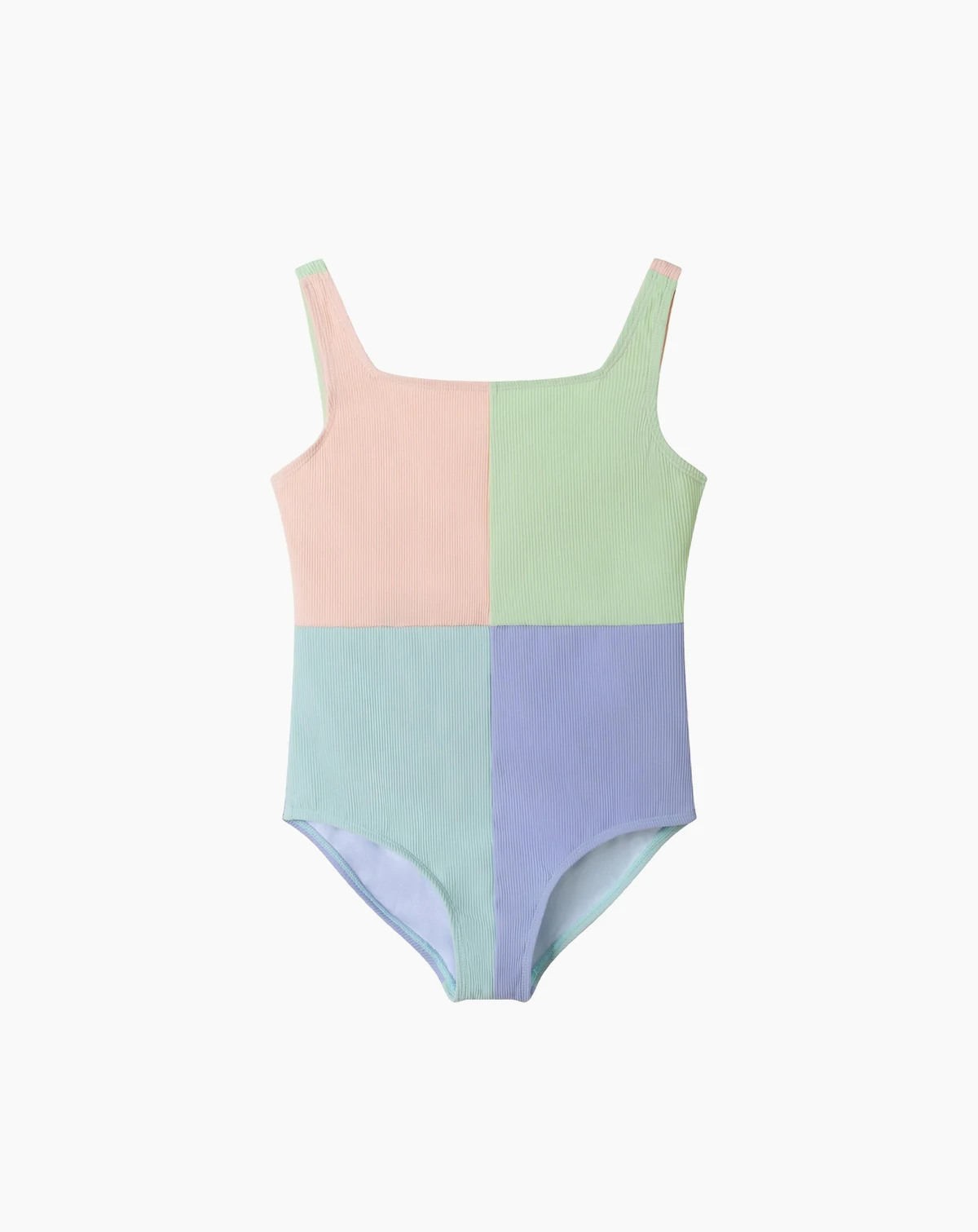 Big Girls Toddler/Child Colorblocked One-Piece Swimsuit