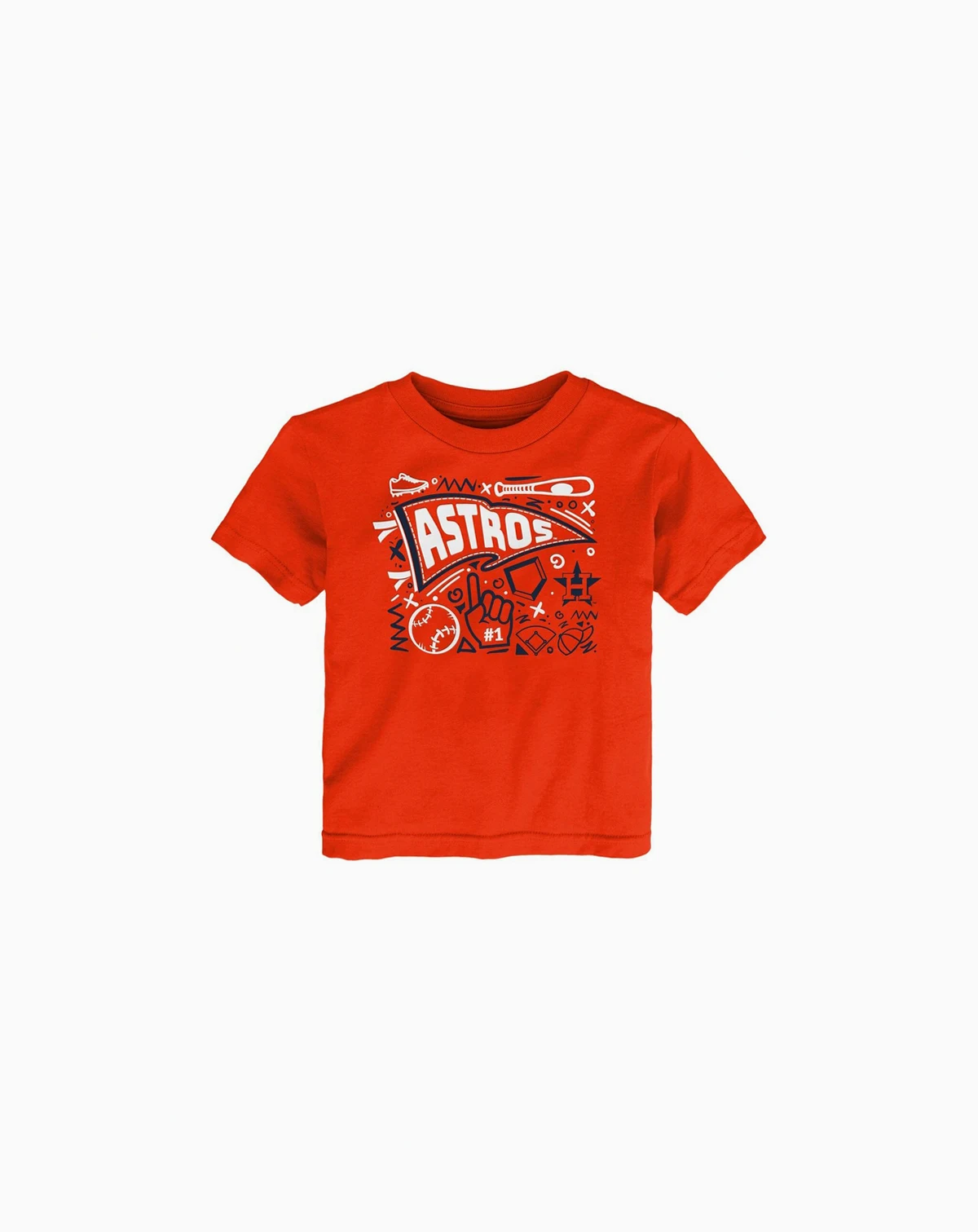 Toddler Orange Houston Astros Ballpark Fun T-Shirt