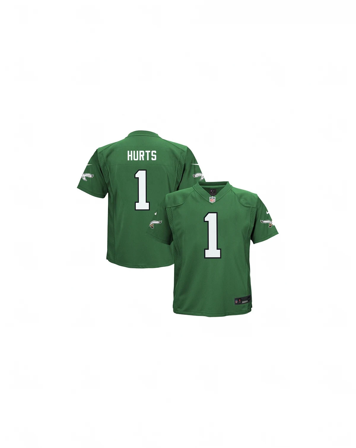 Toddler Boys and Girls Jalen Hurts Philadelphia Eagles Alternate Game Jersey