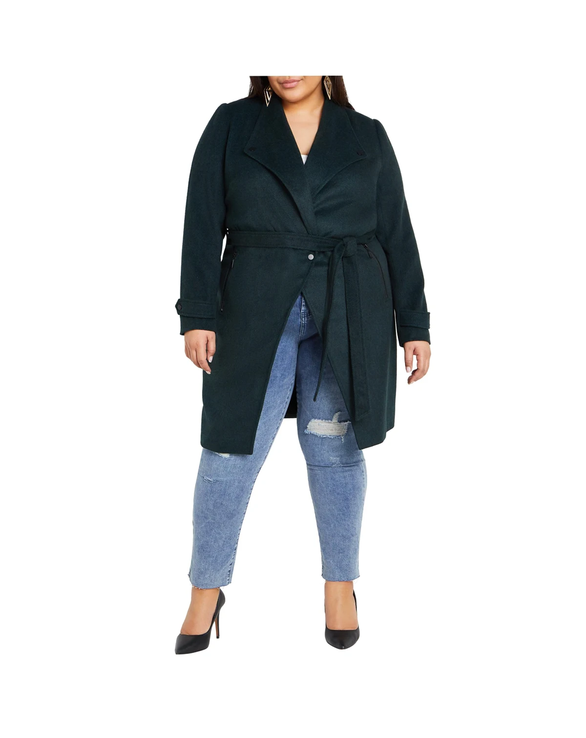 Plus Size Isabella Coat