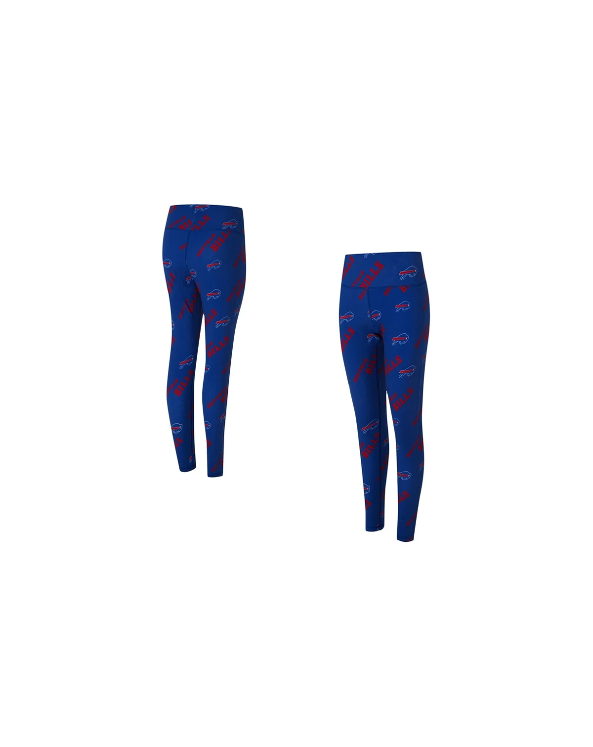 Women's Royal Buffalo Bills Mosaic Allover Print Leggings
