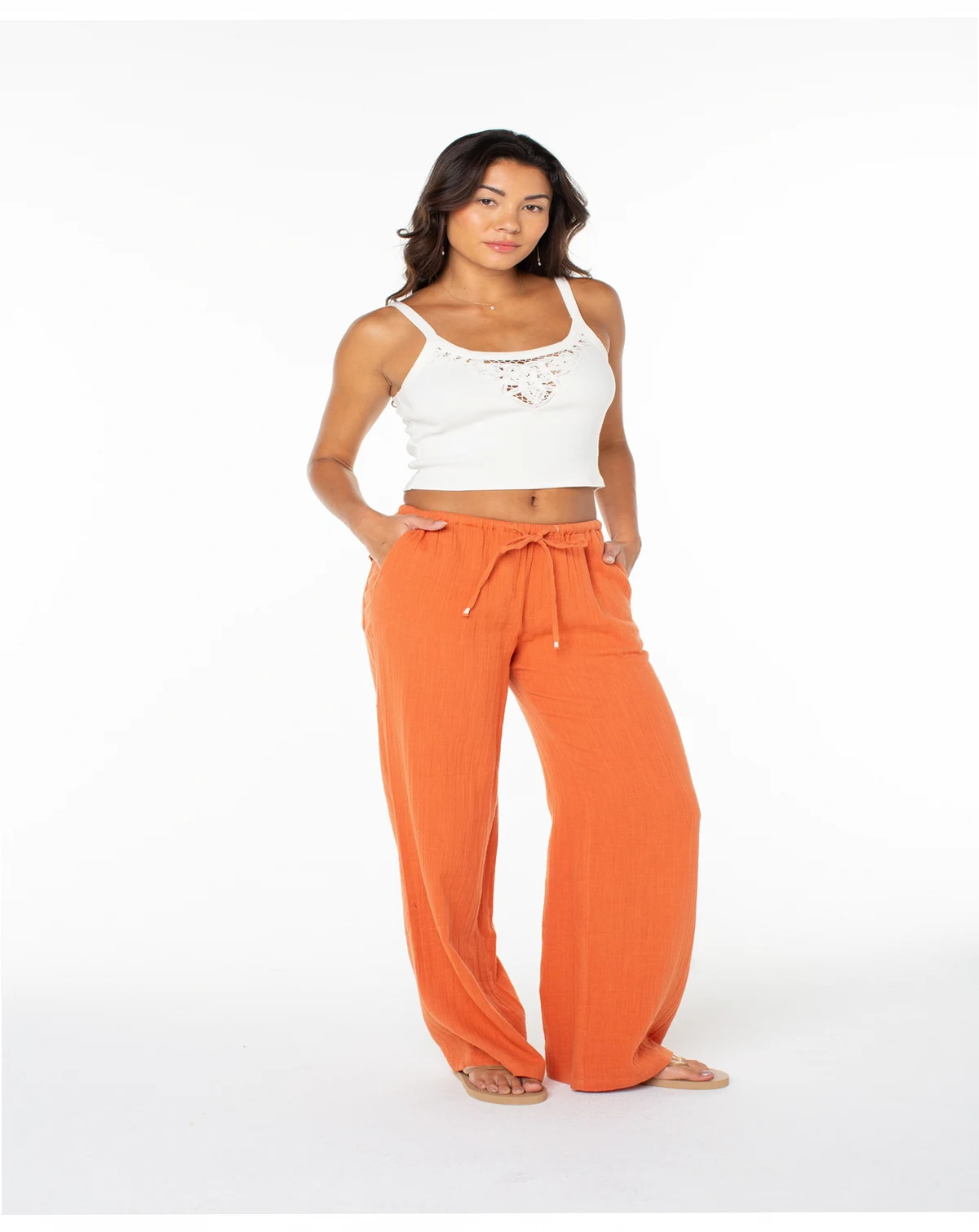 Women's Iyla Low Rise Straight Leg Pants