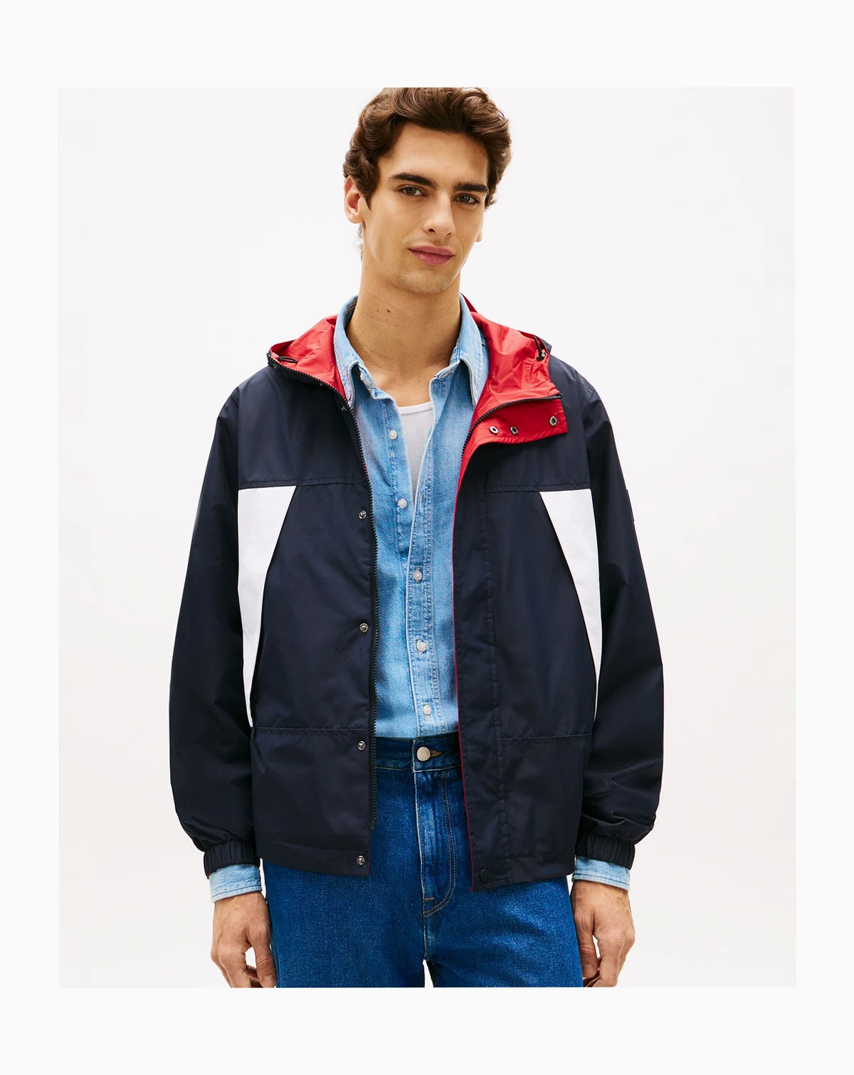 Men's Reversible Colorblock Jacket