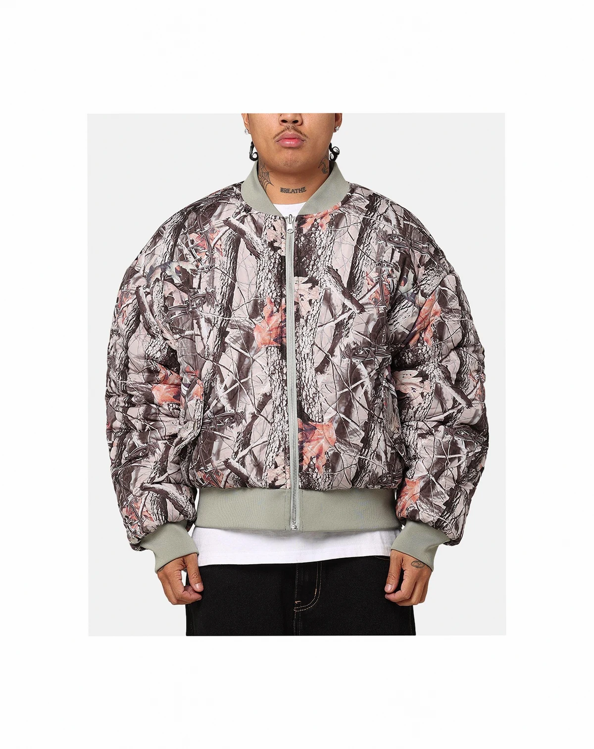 Men's Kraven Reversible Bomber Jacket.