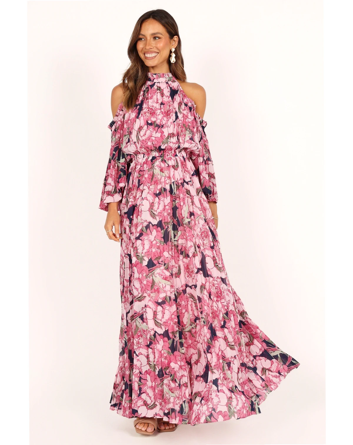 Women's Hilary Pleated Maxi Dress