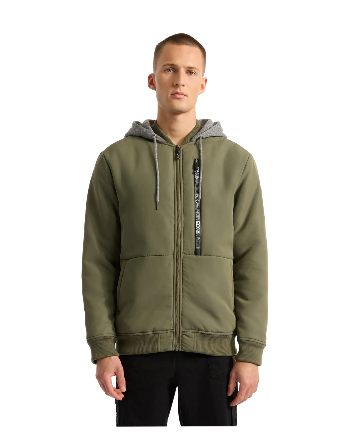 Men's Don’t Give Up Sherpa Varsity Jacket