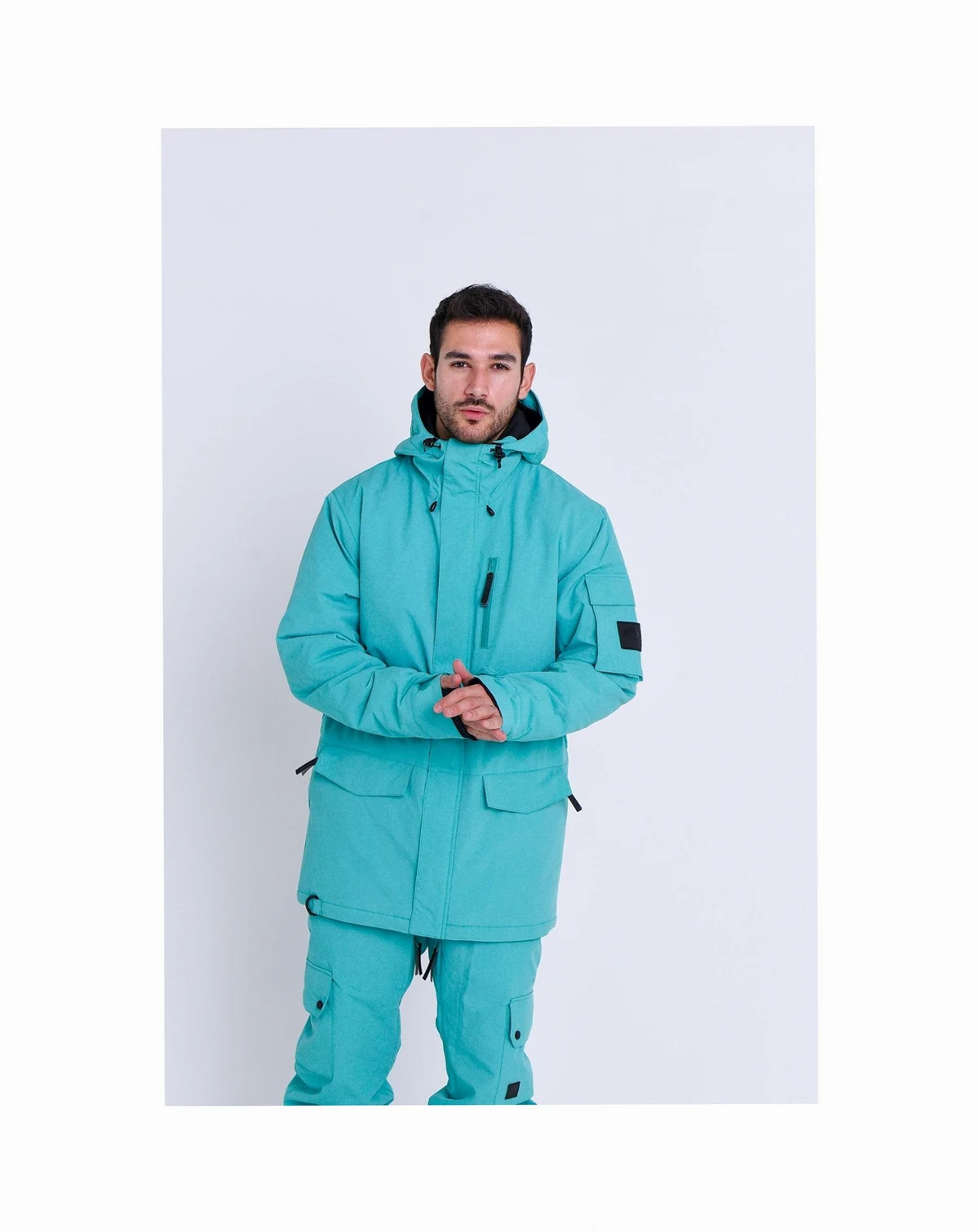 Men's Yeh Man Jacket Aqua