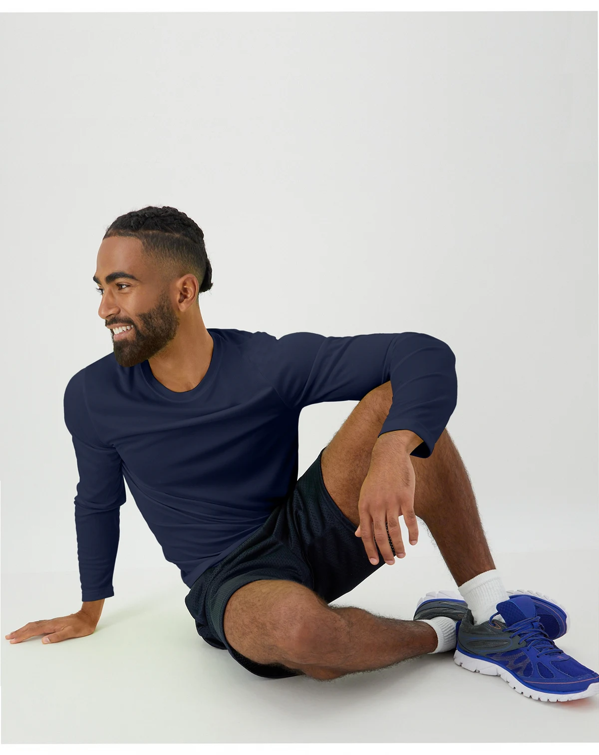 Sport Men's Cool DRI Performance Long Sleeve T-Shirt, 2-Pack