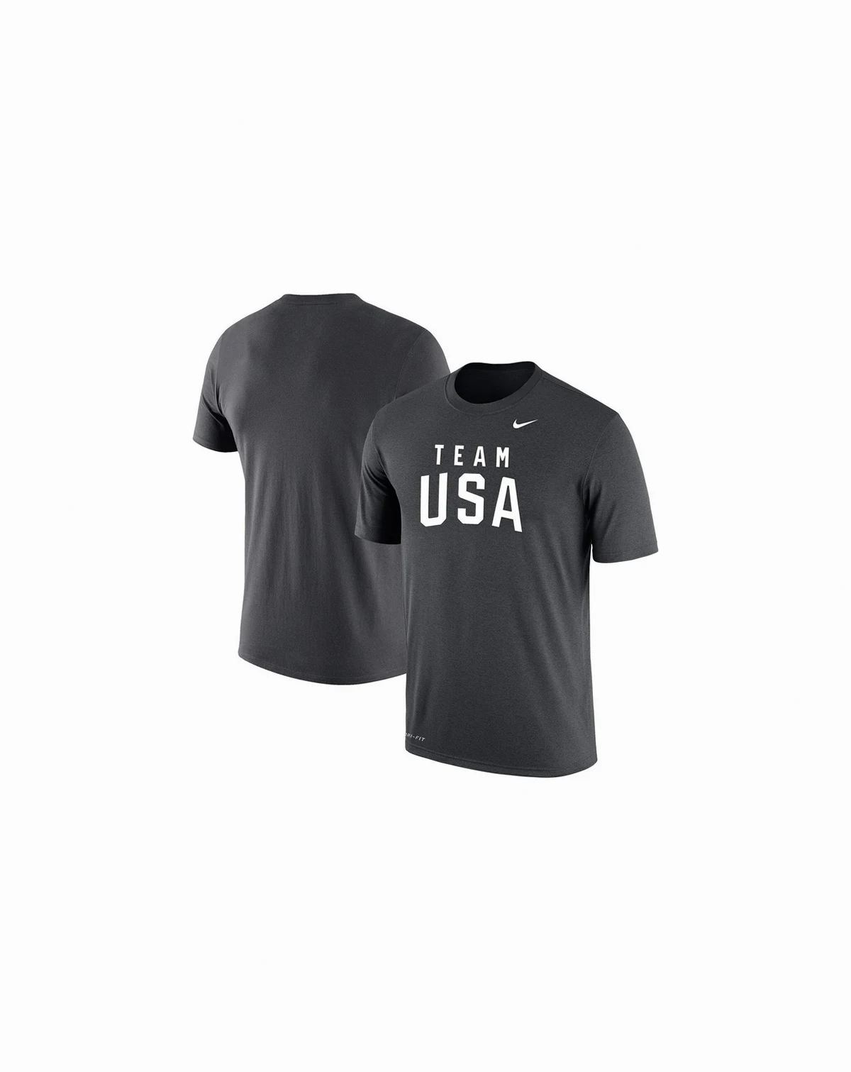 Men's Anthracite Team USA Olympic Team Performance T-Shirt