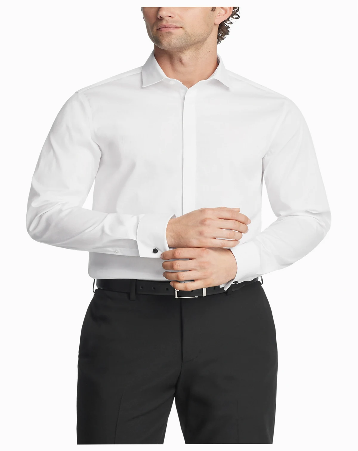 Steel Men's Dress Shirt, Regular & Slim Fit
