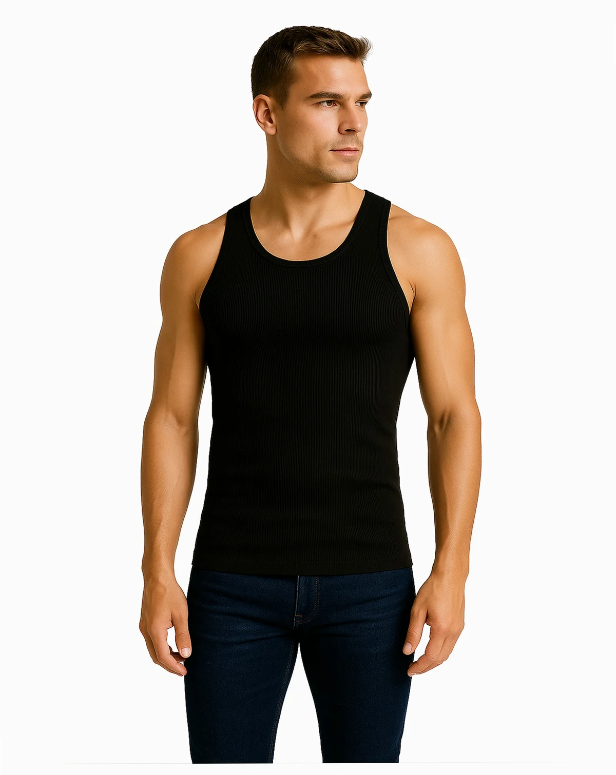 Men's Heavyweight Ribbed Tank Top