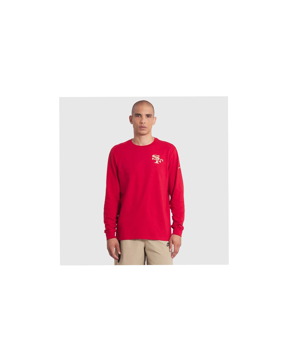 Men's Scarlet San Francisco 49ers 2025 Rivalries Collection Essential Long Sleeve T-Shirt